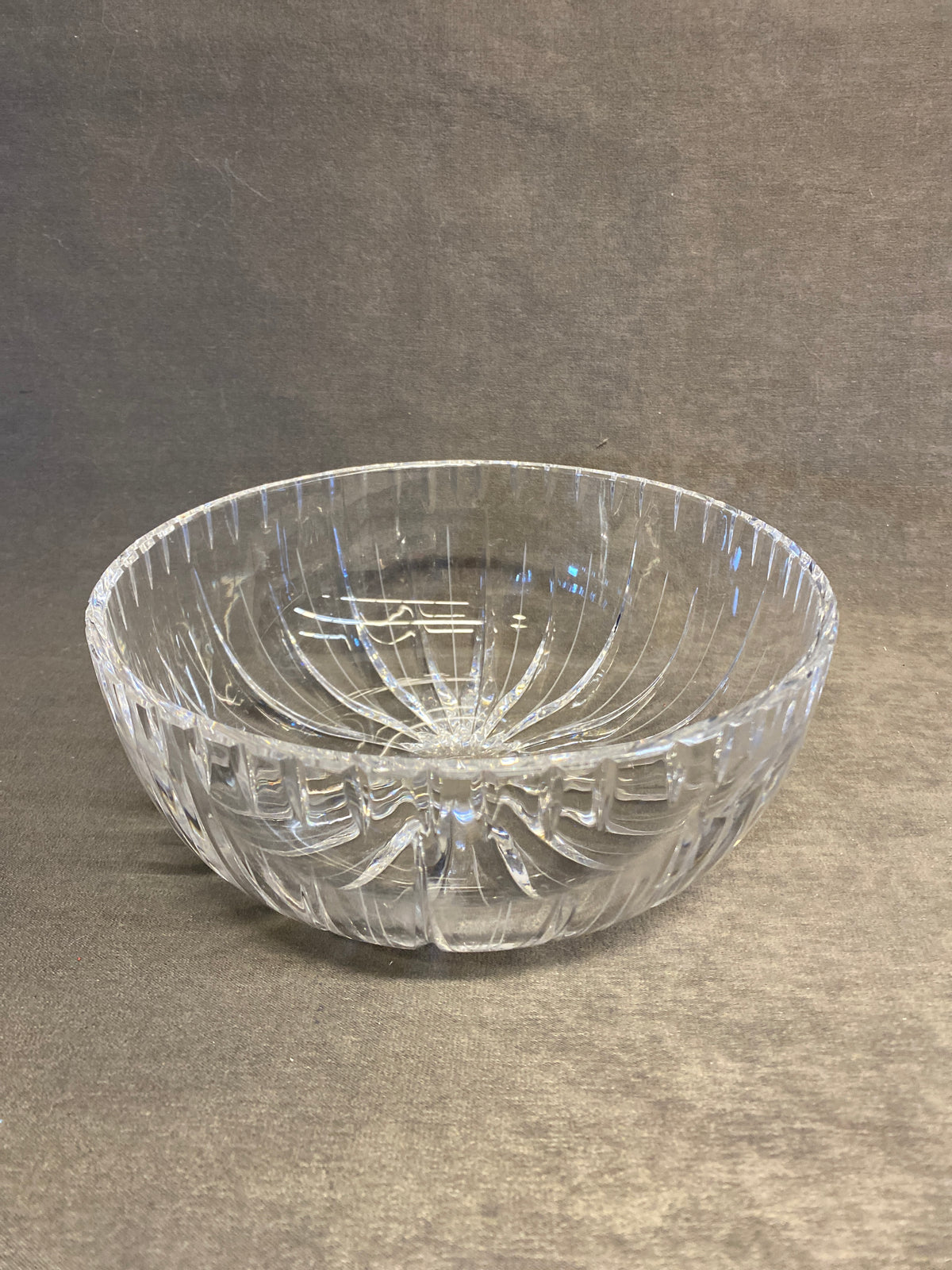 Crystal Bowl - Cut Lines