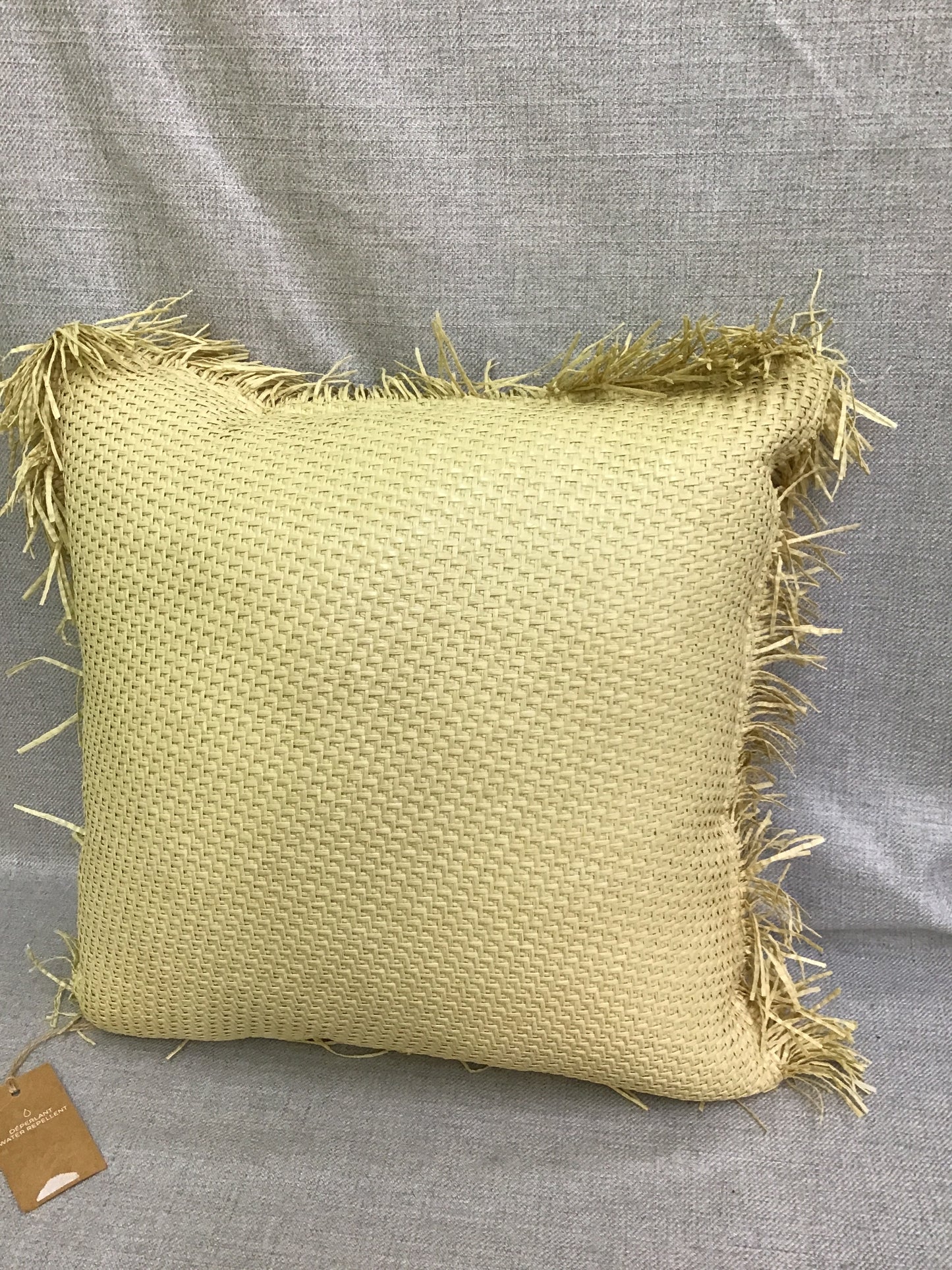 Oasis Hay Style Throw Pillow