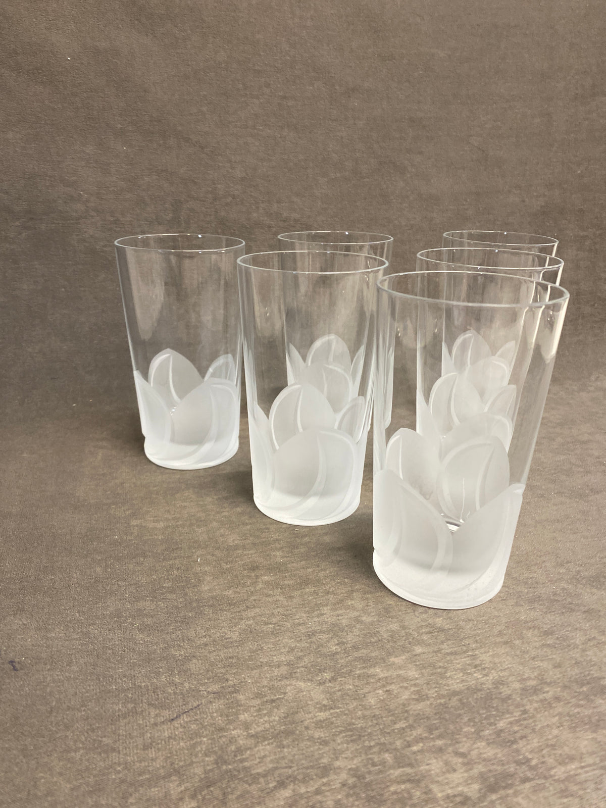 Set 6 Cristal D'Arques Highball Glasses