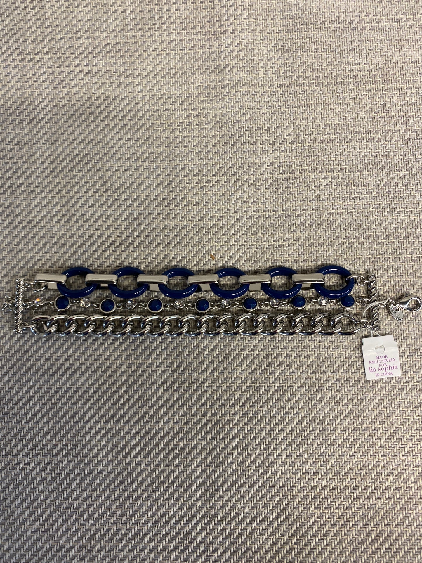 Lia Sophia 3 Strand Bracelet