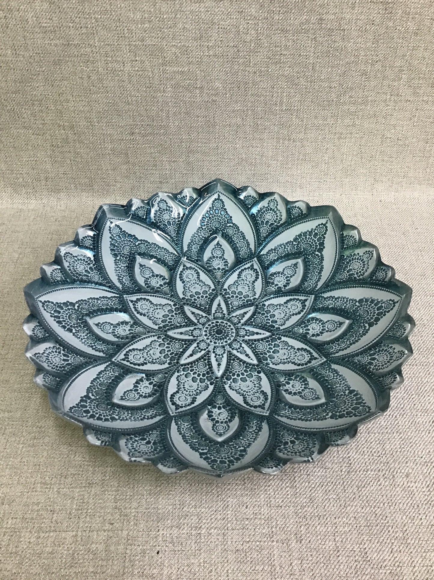 Decorative Scalloped Dish