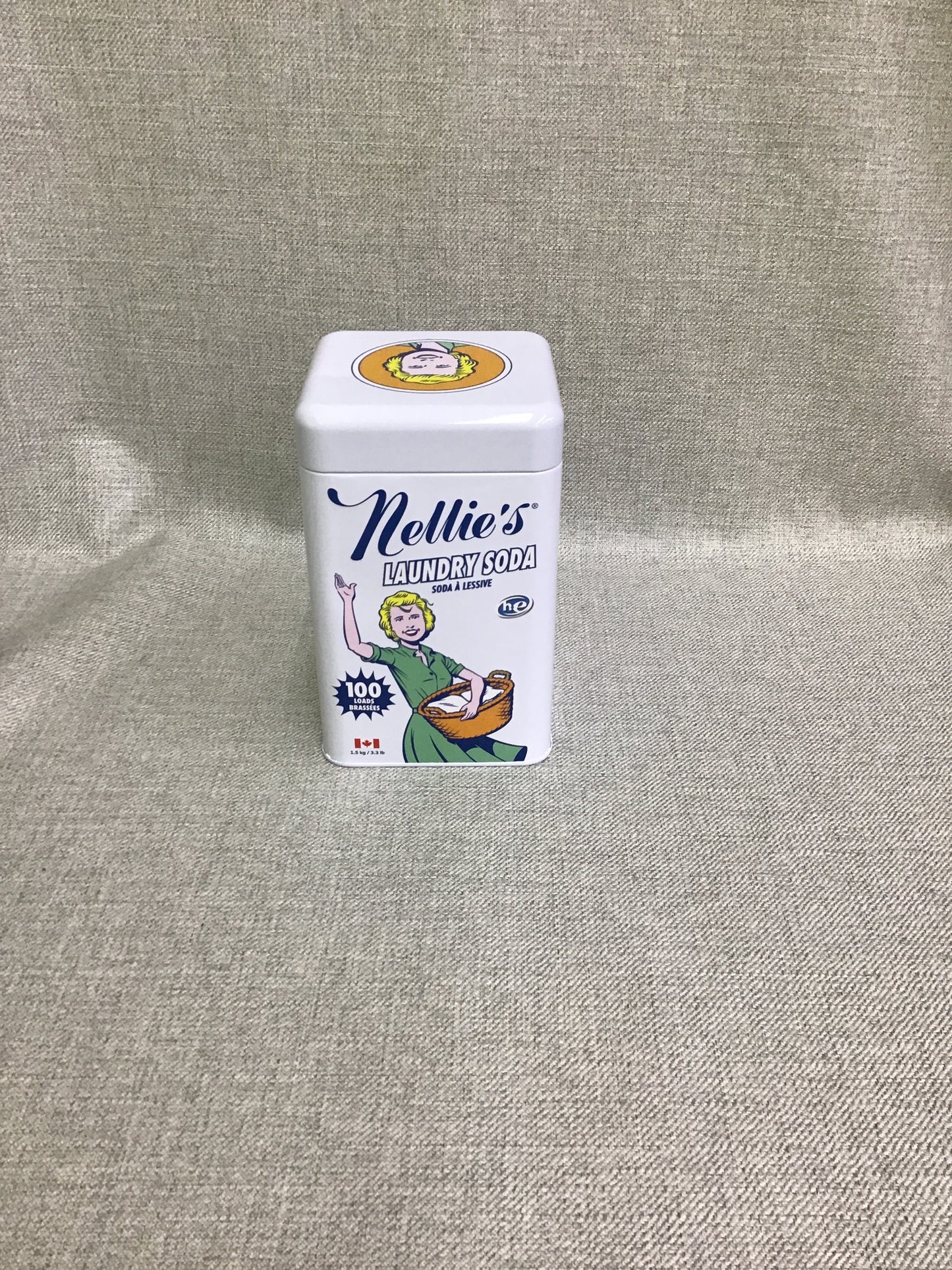 Nellie's Laundry Soap Tin