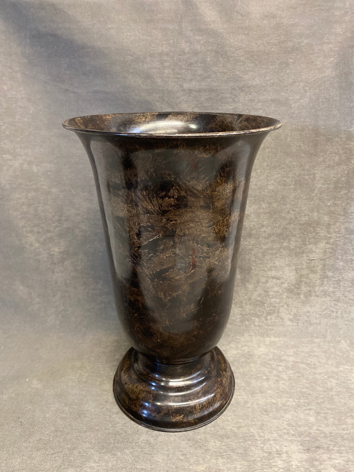 Metal Vase - Brown