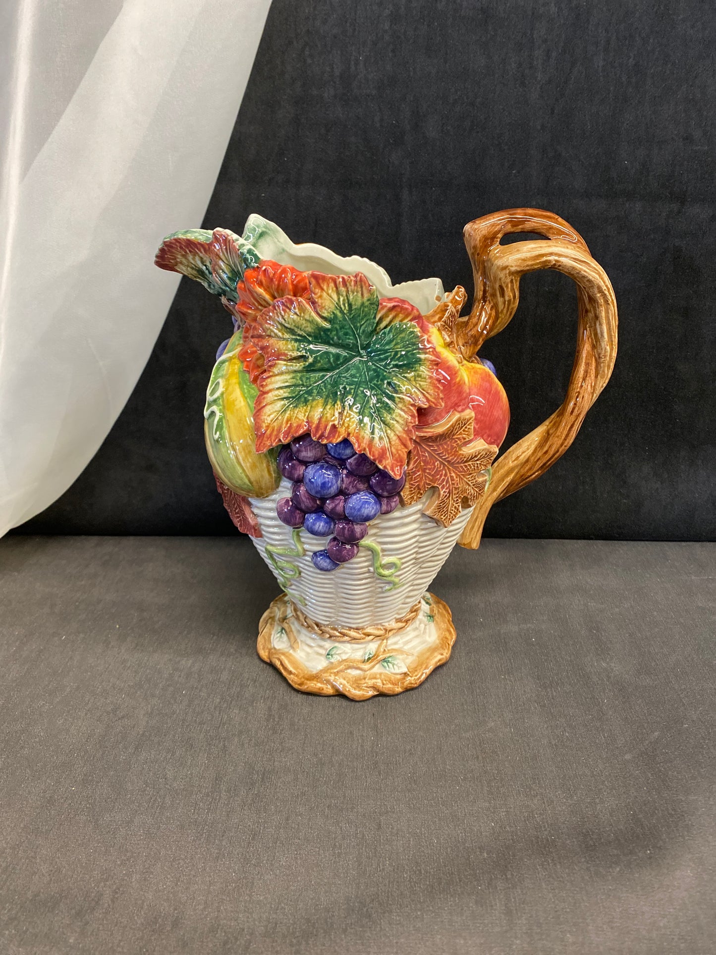 Fitz & Floyd "Autumn Bounty" Pitcher