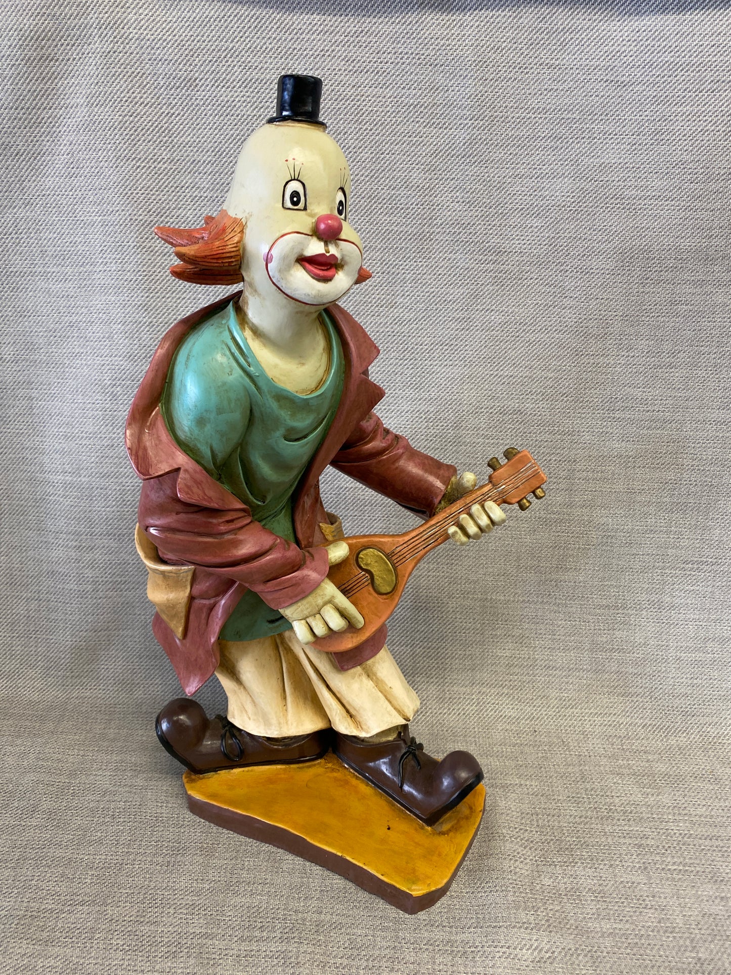 Vintage Clown Statue