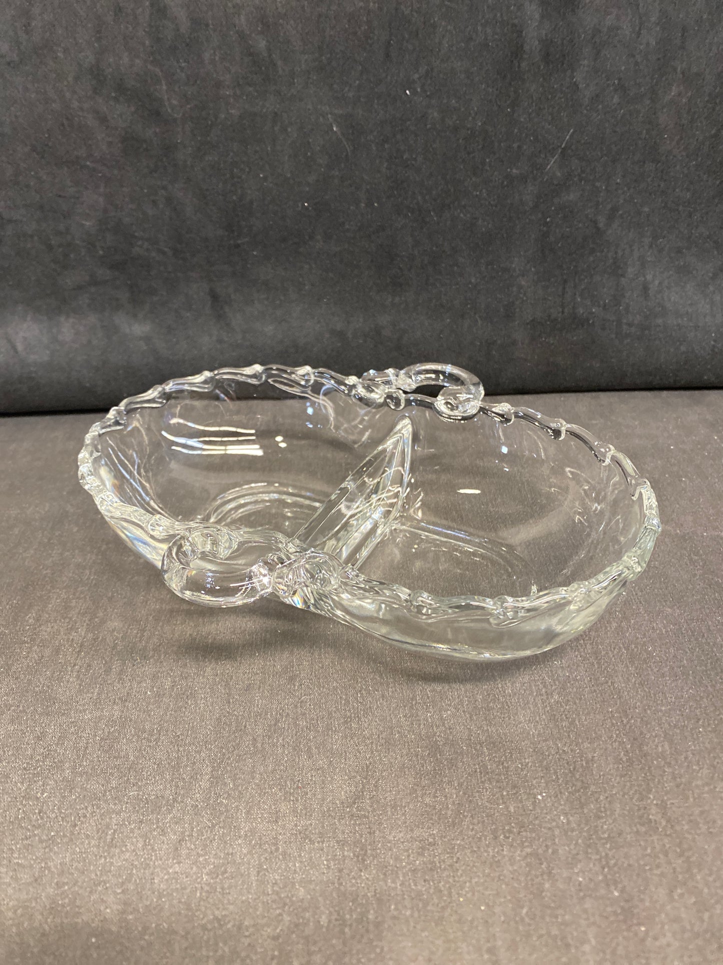 Vintage Candlewick Oval Relish