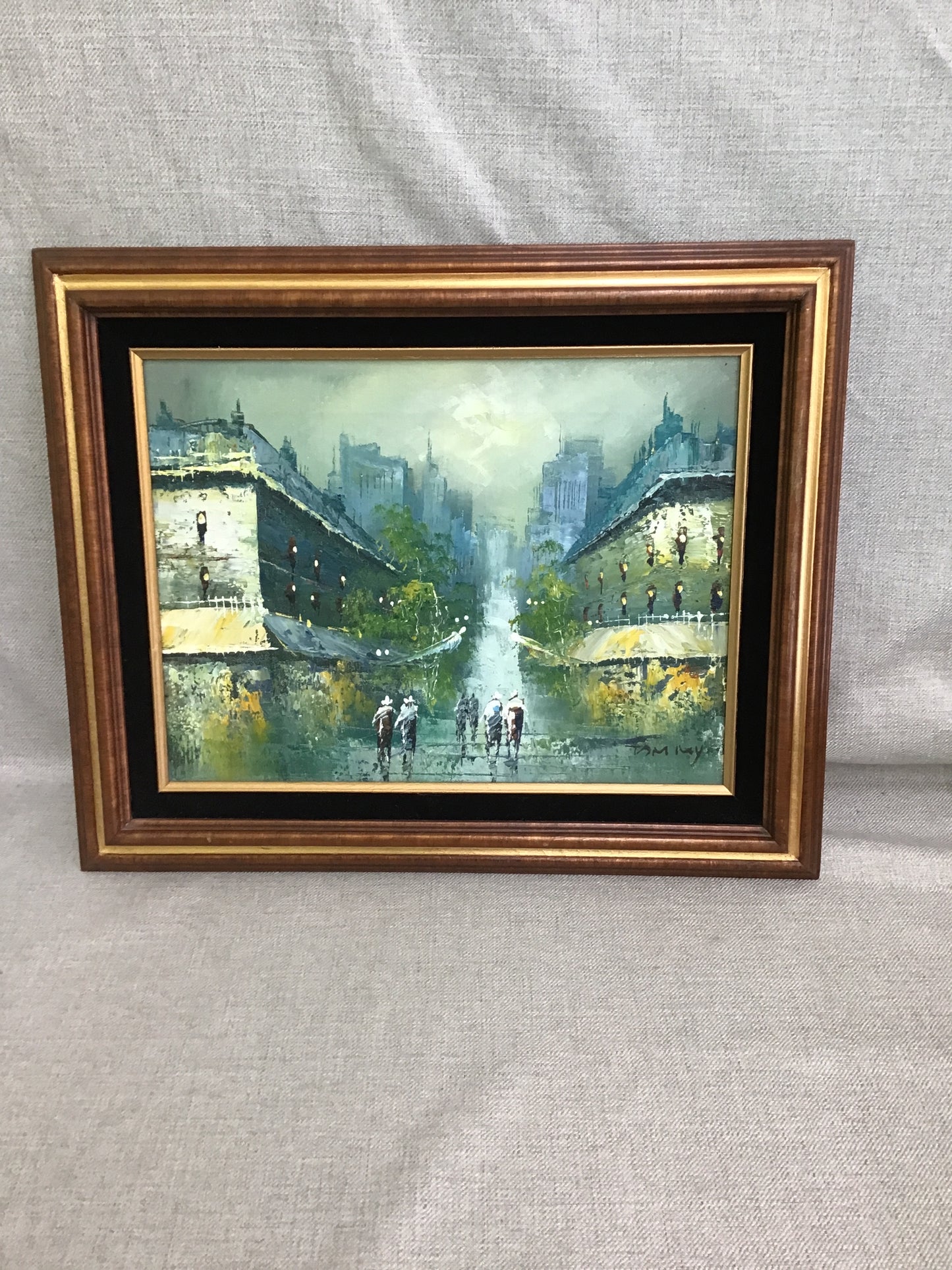 Vintage Signed & Framed Art- Oil Painting