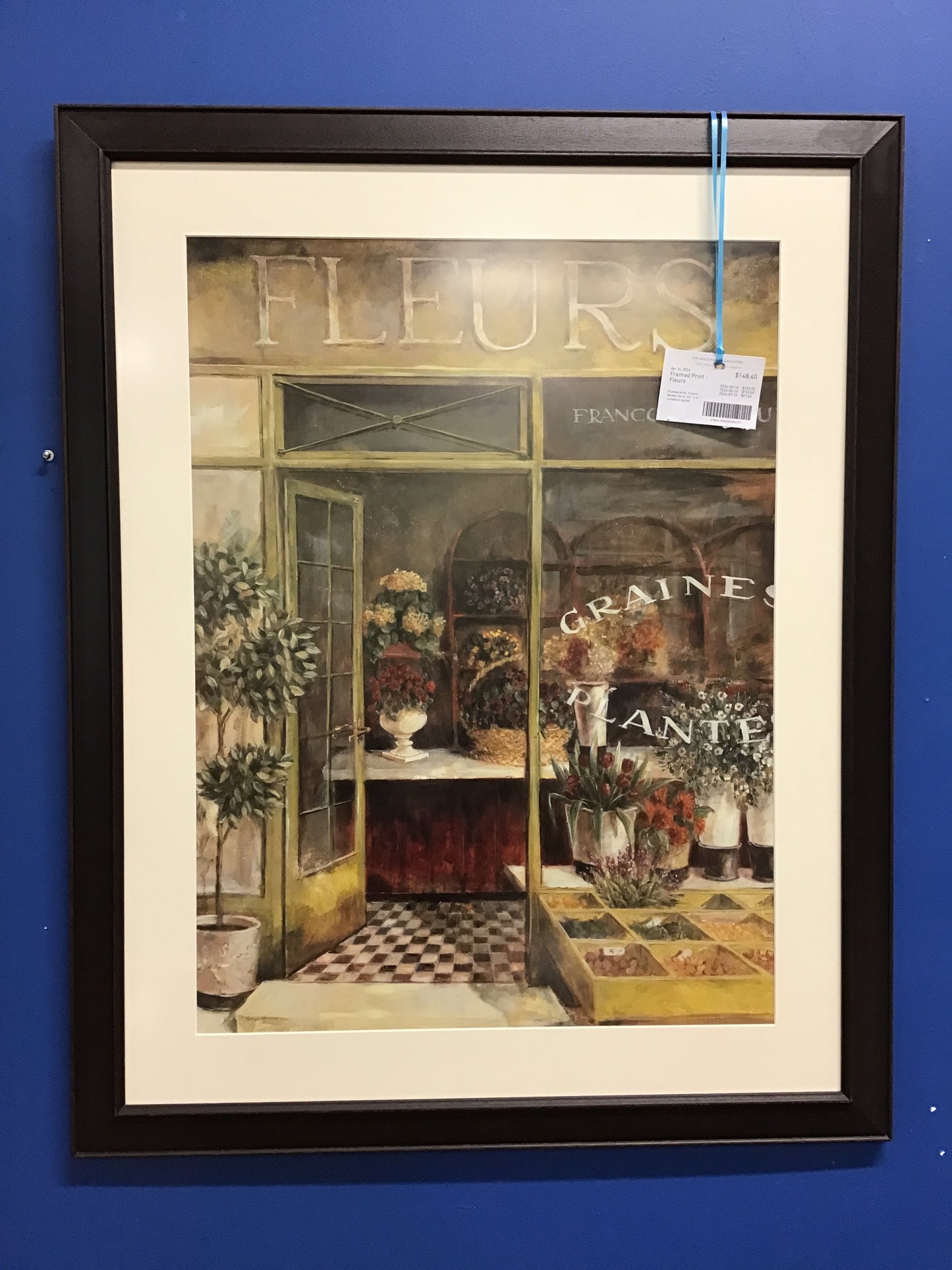 Framed Print - Fleurs