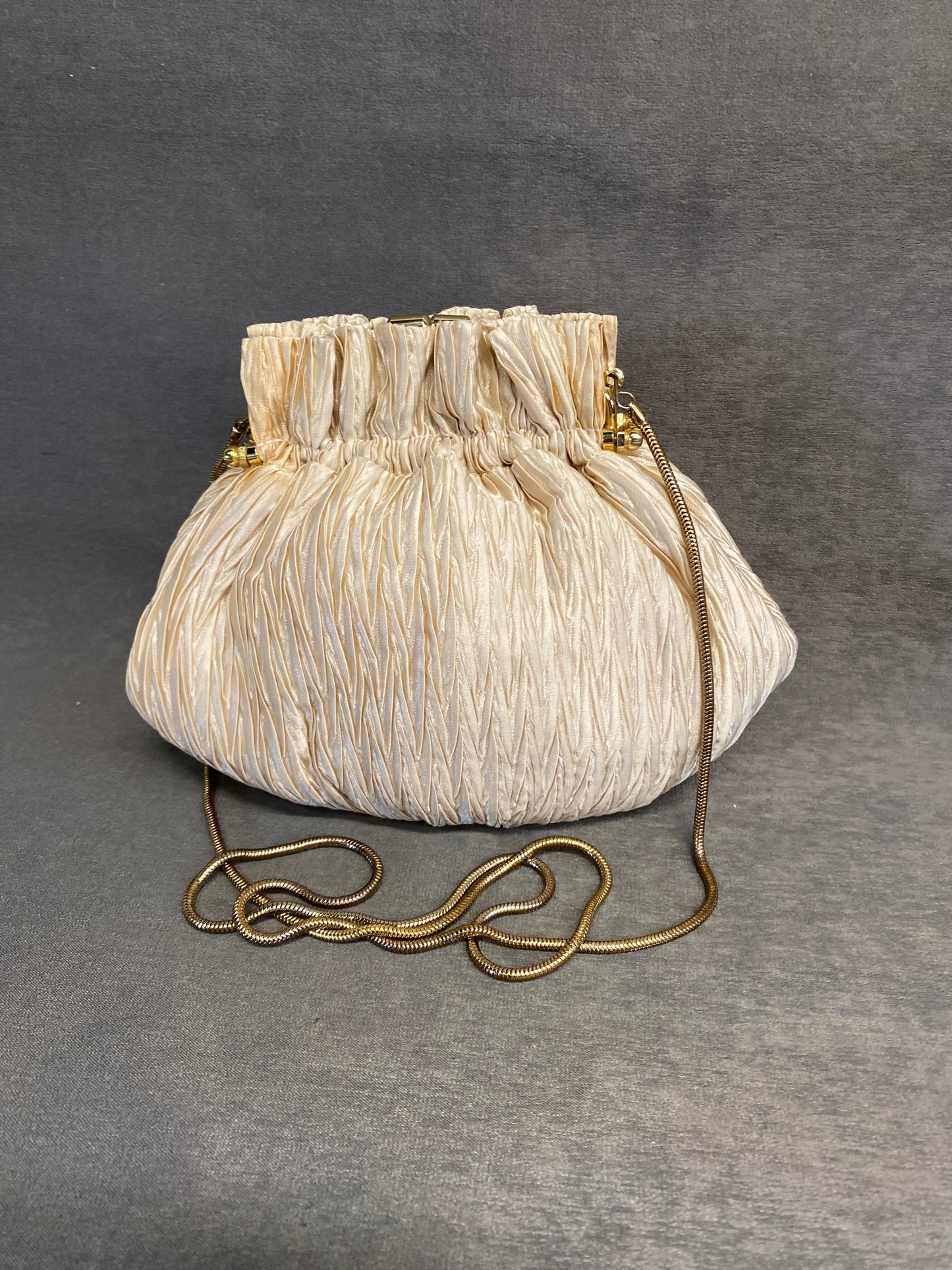 Evening Bag - Crinkle Fabric