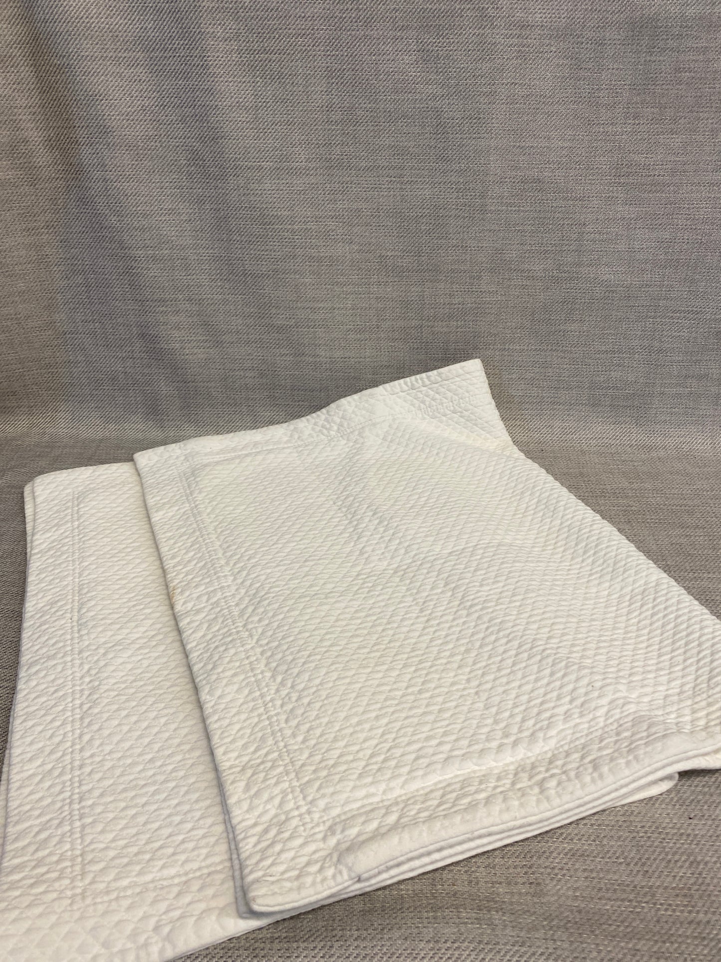 PAIR Hotel Queen Pillow Shams - Cream