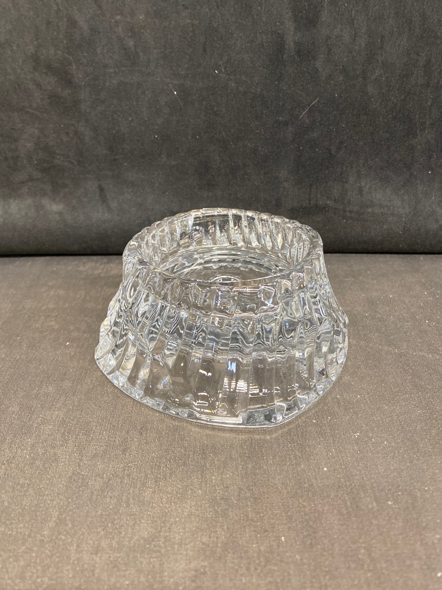 Glass Candleholder