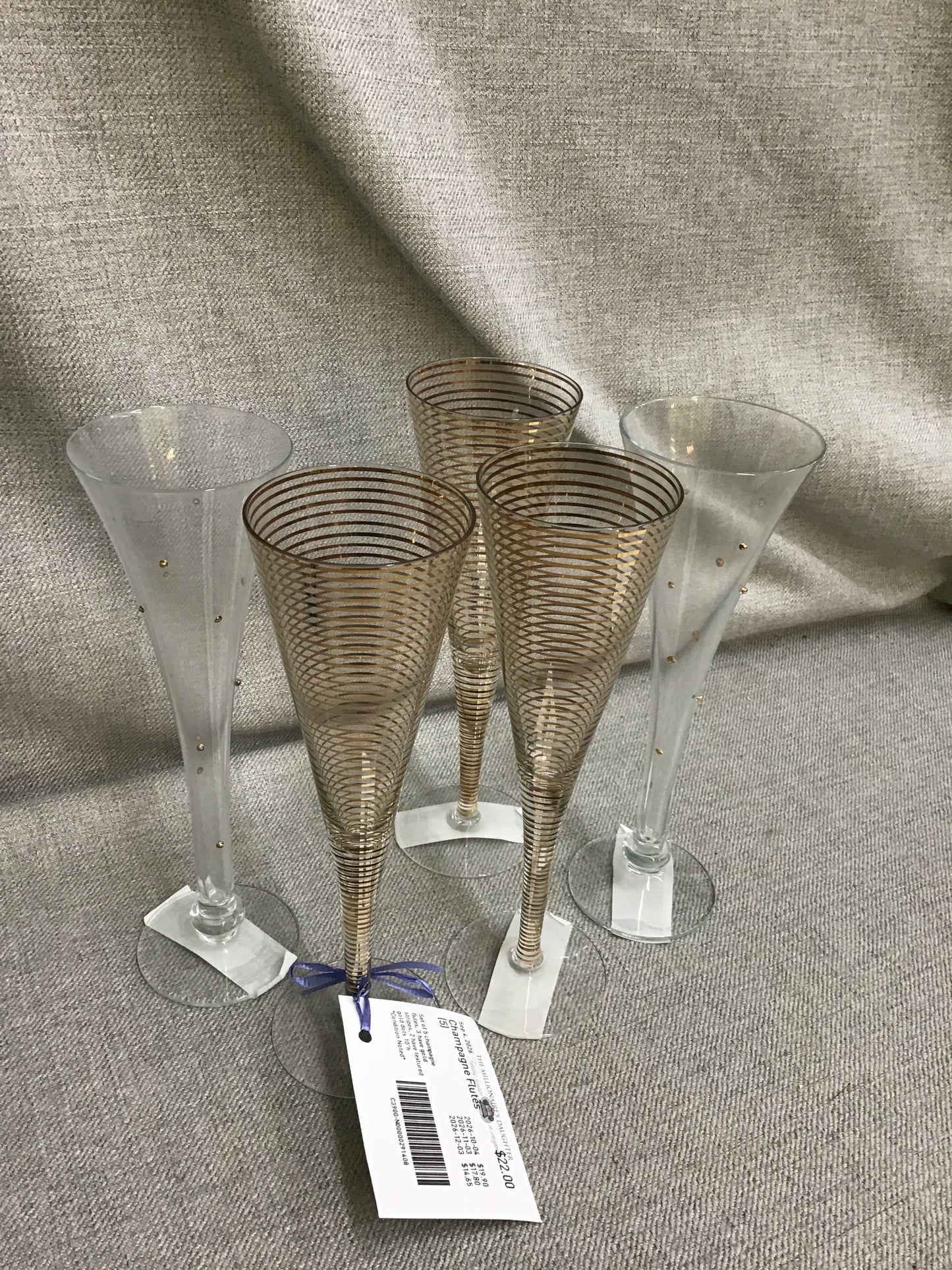 Champagne Flutes (5)