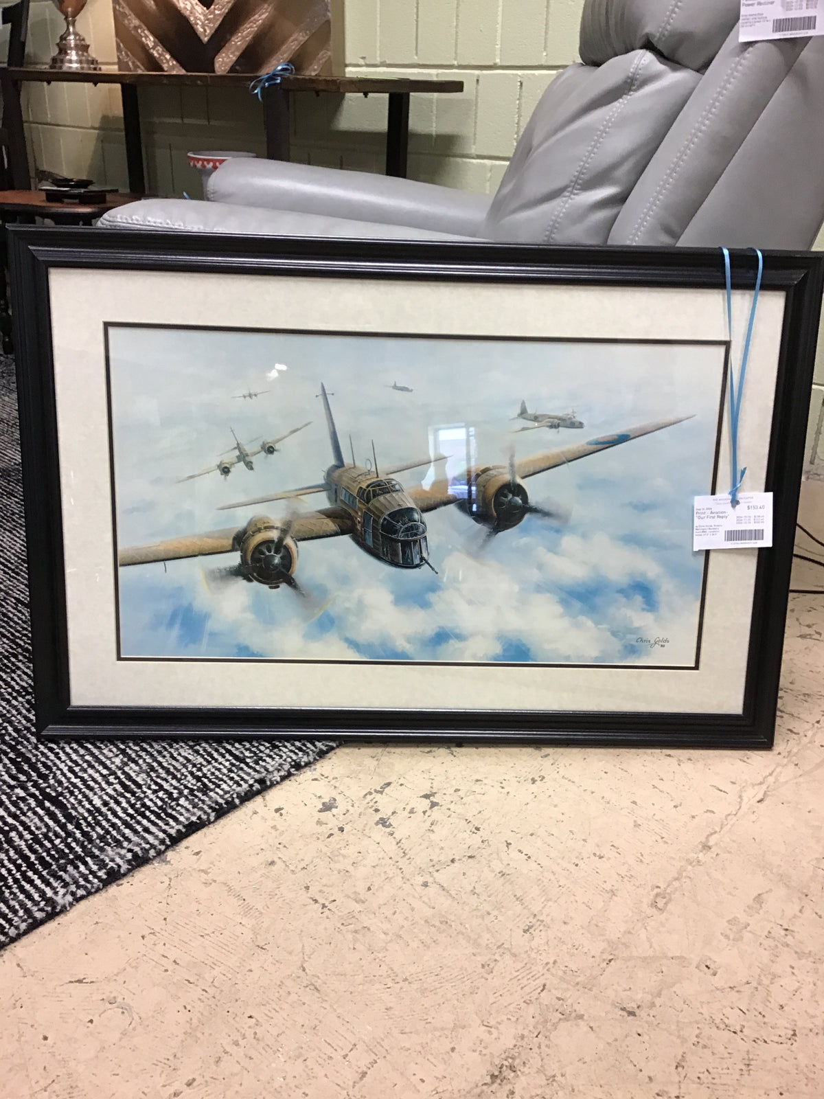 Print - Aviation-"Our First Reply"