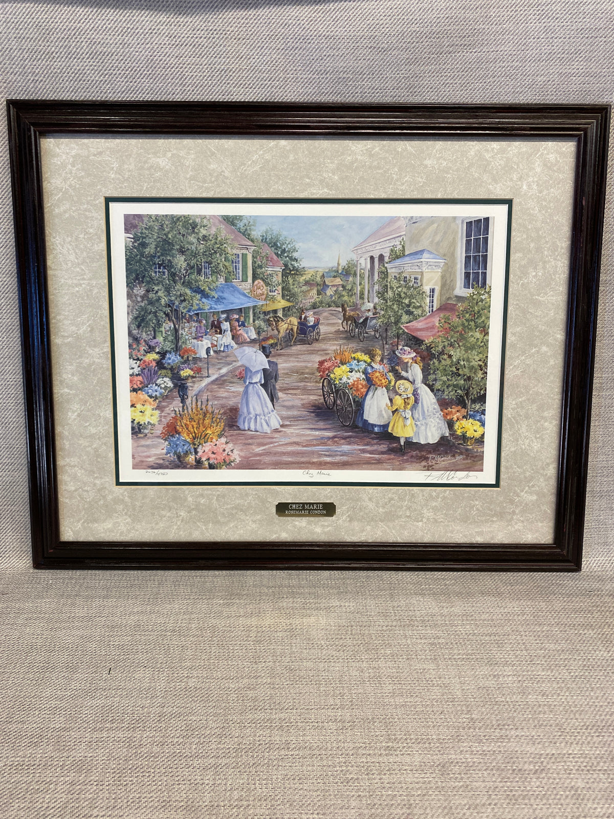 Framed Print - Chez Marie