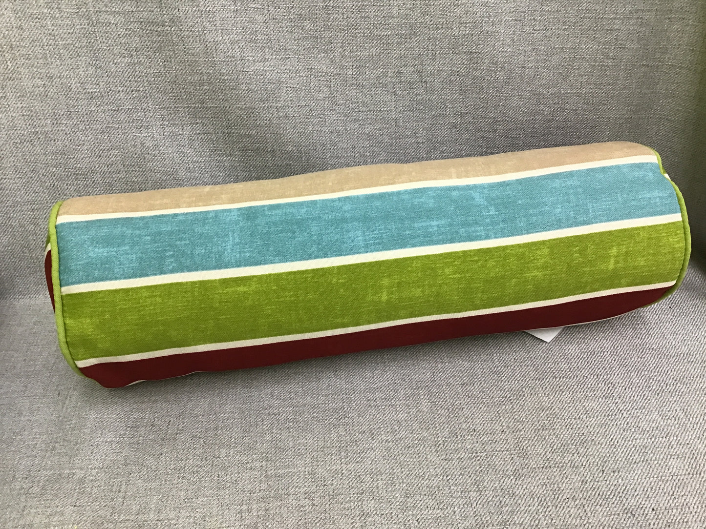 Brand New! Outdoor Bolster Pillow- 19" x 6"