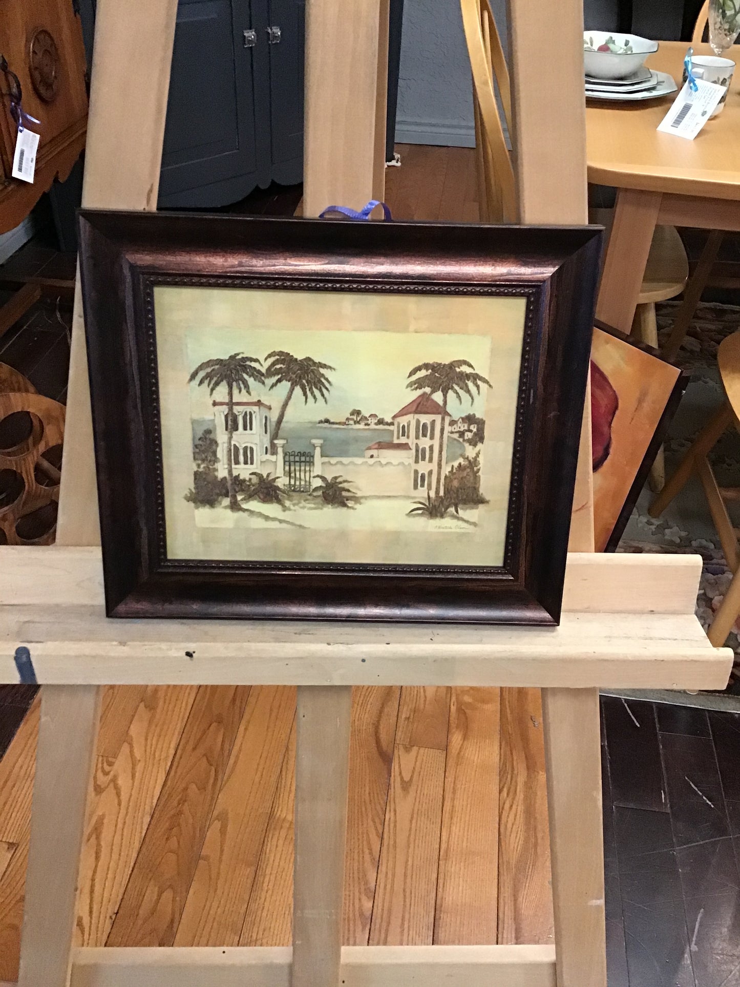 Framed Art by Charlene Winterle Olsen 'Paradise'