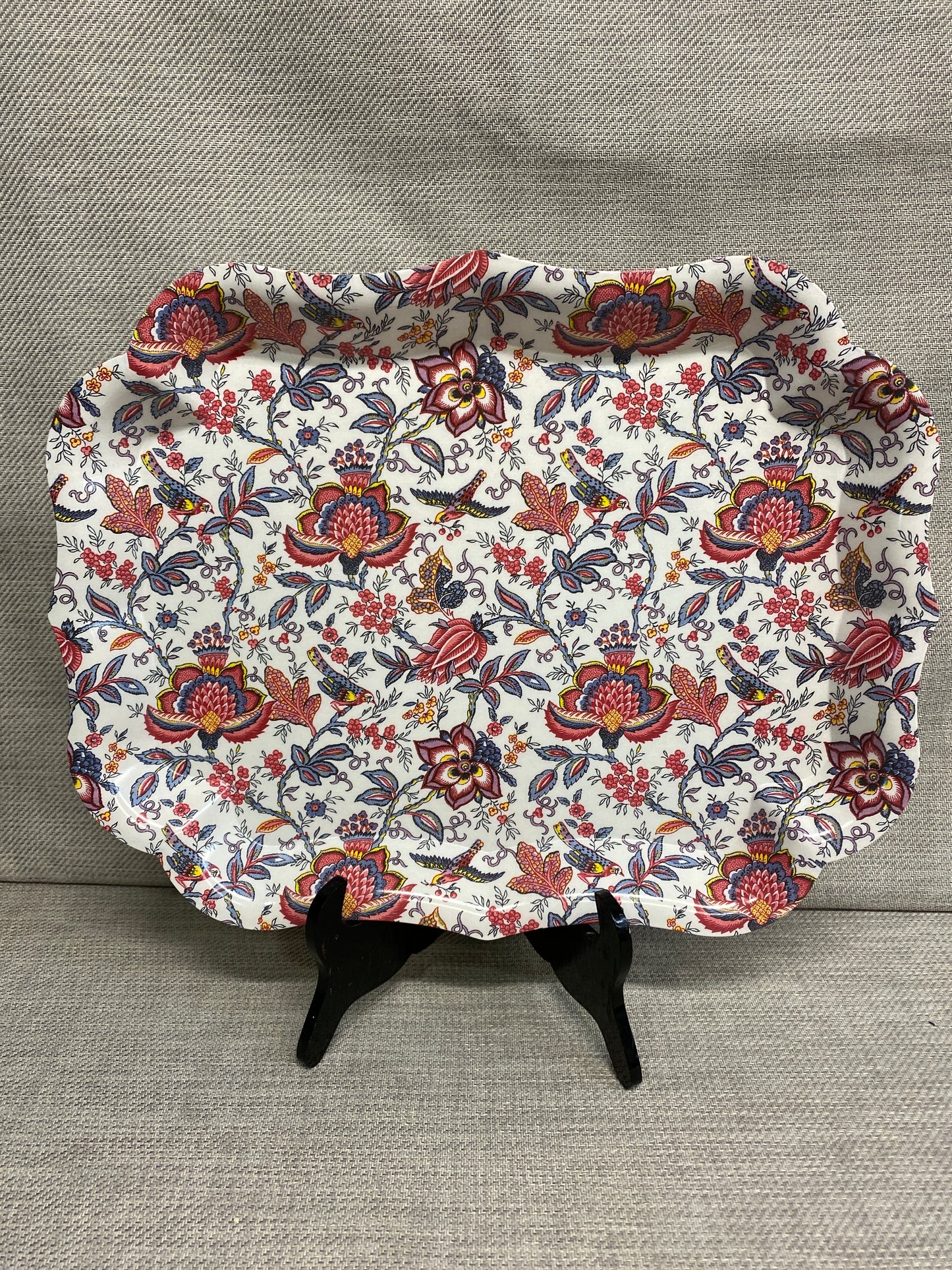 Vivenzi Melamine Tray - Floral