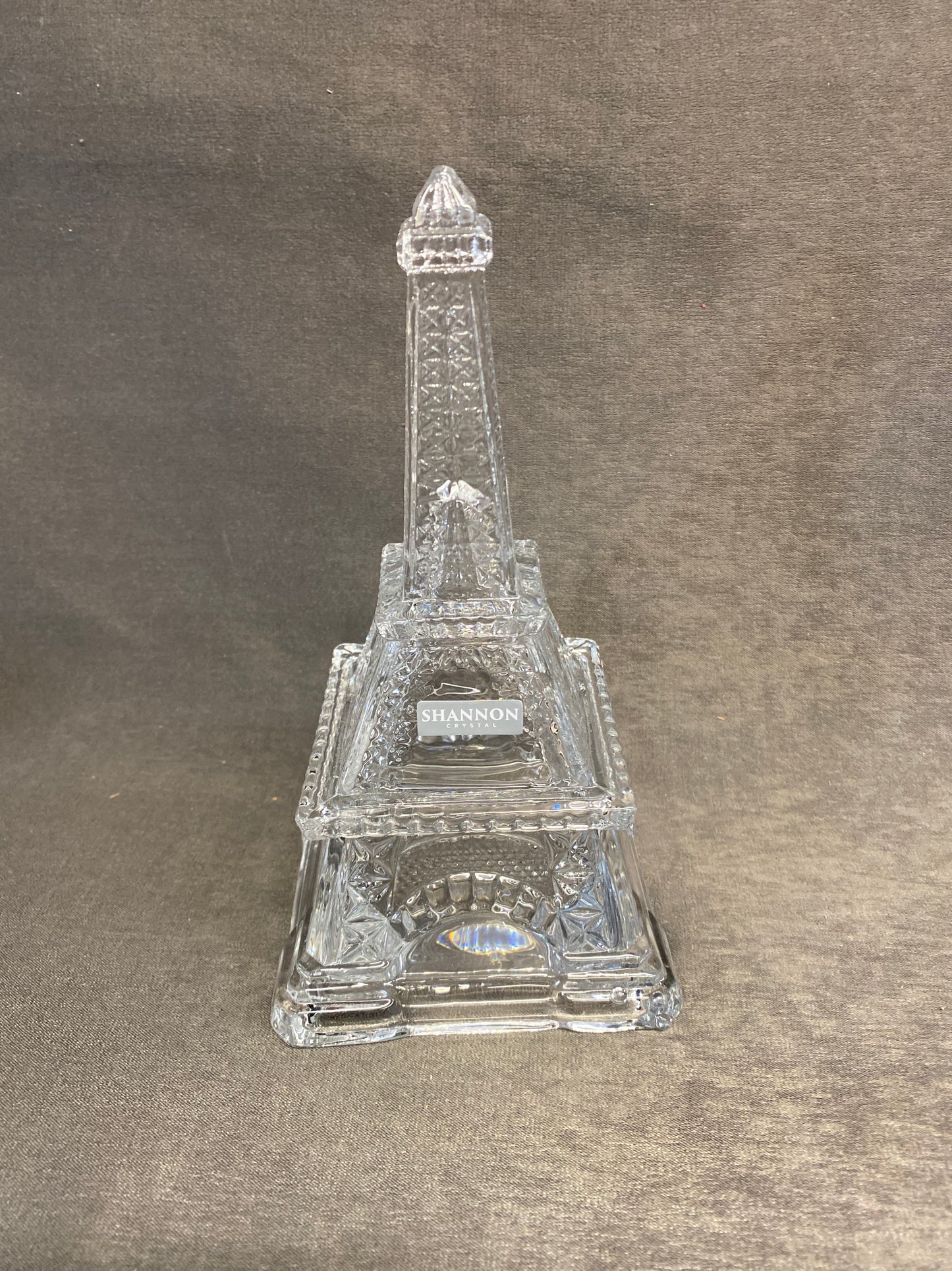 Shannon Crystal Trinket Box - Eiffel Tower