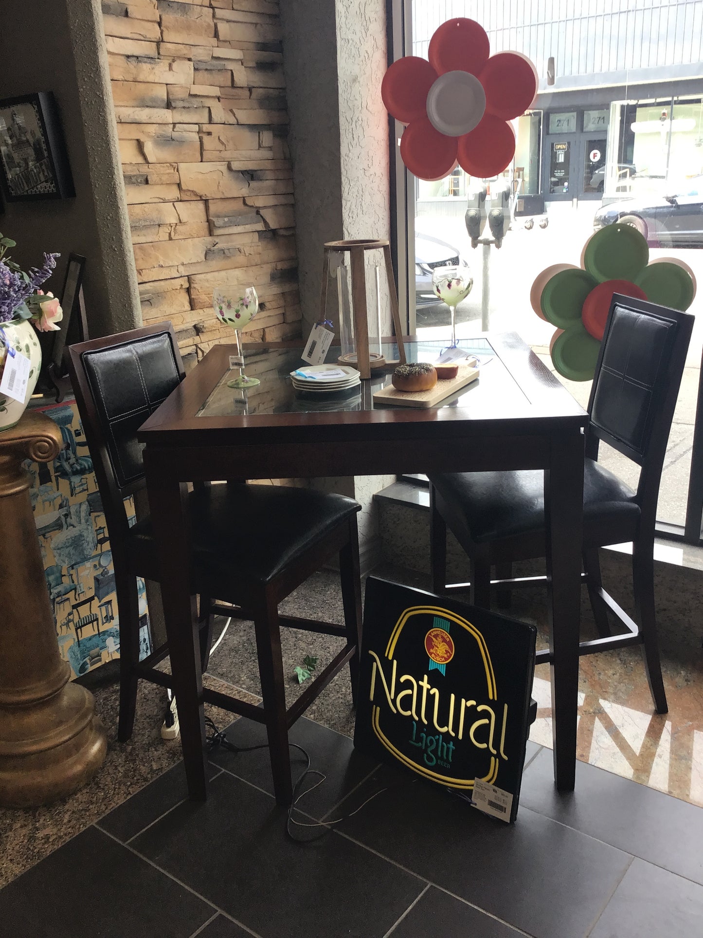 Pub Table & 2 Stools