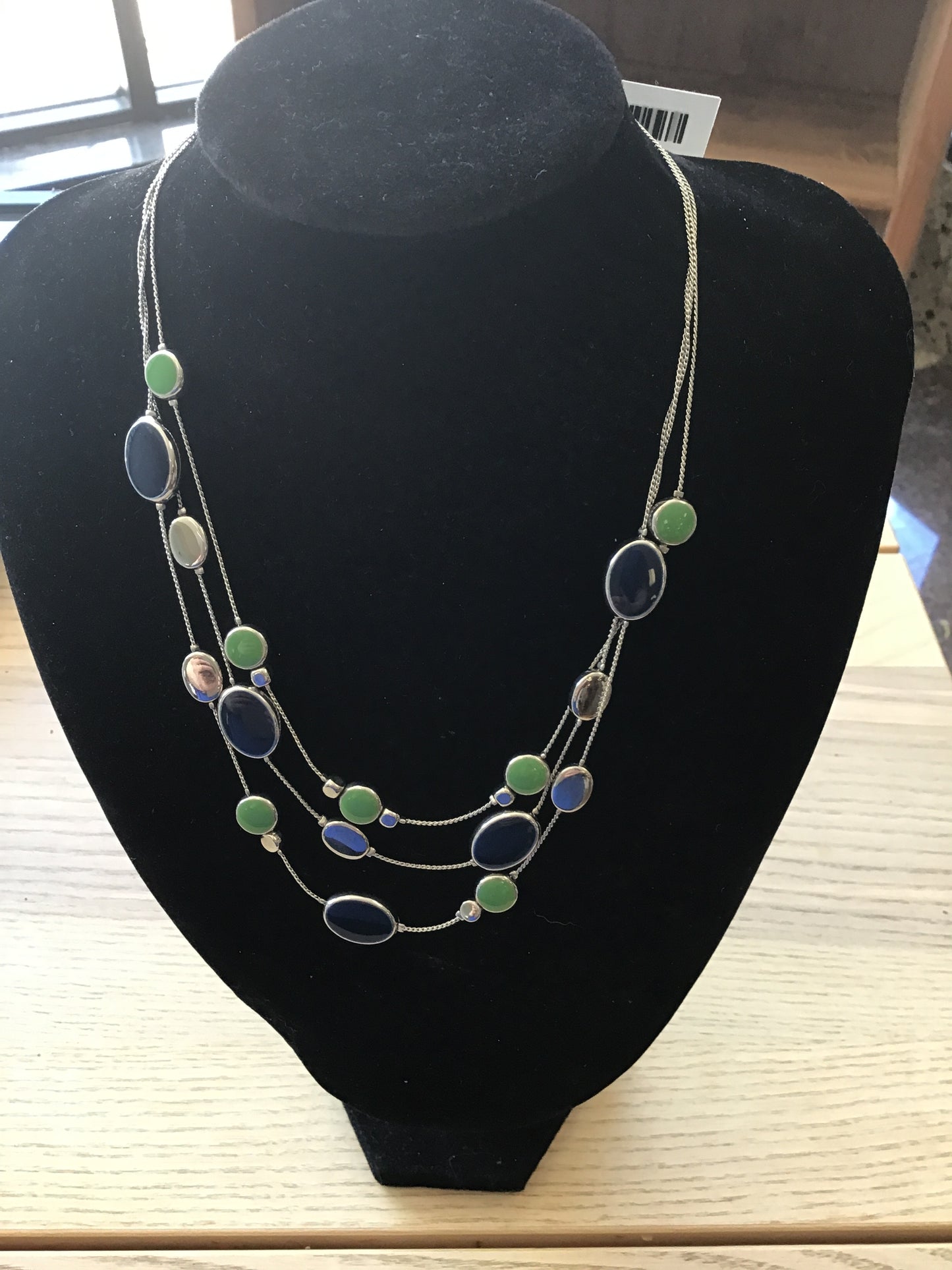 Colourful Silver Necklace