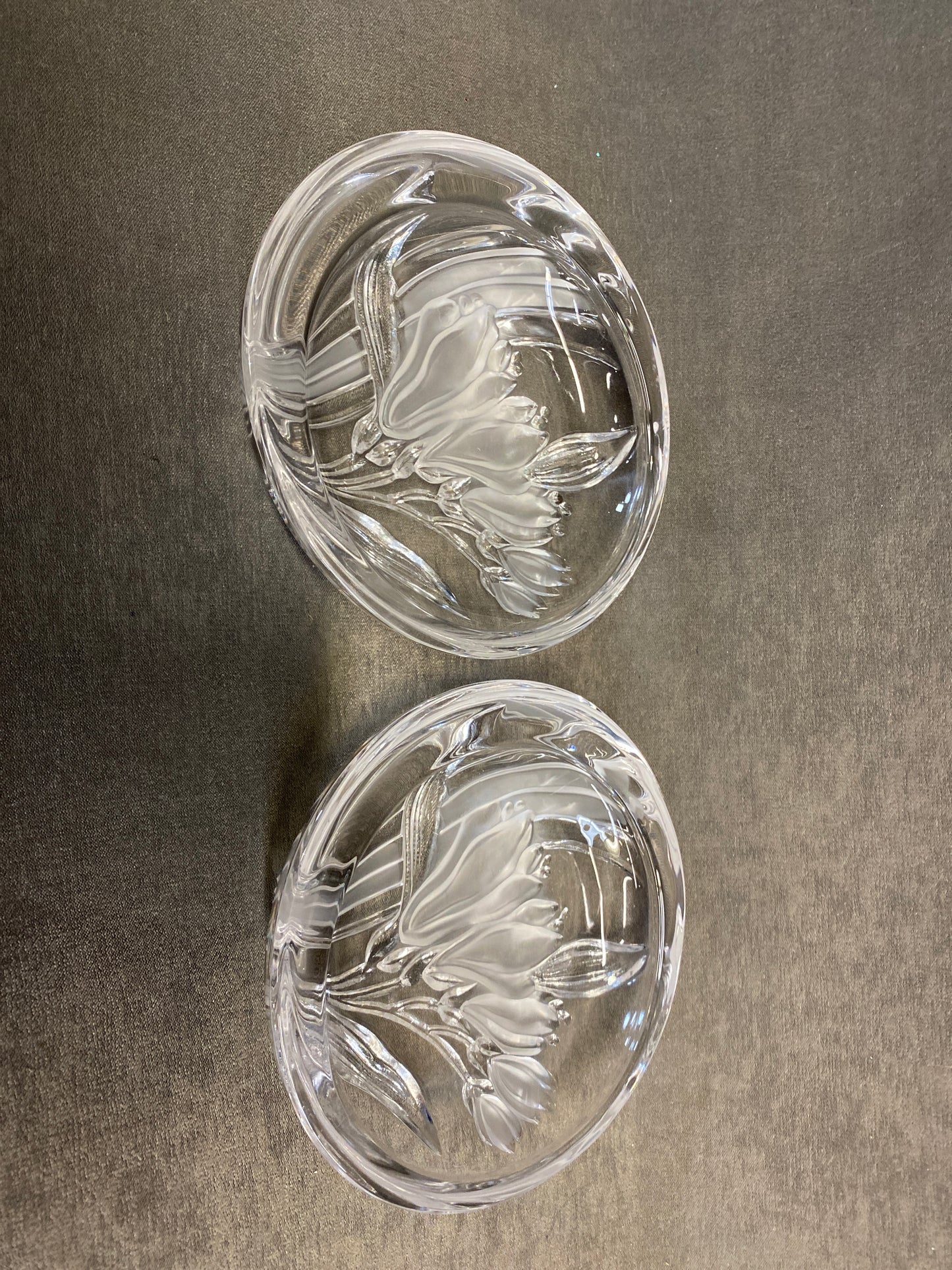PAIR Mikasa Sm Parisian Iris Candy Dishes