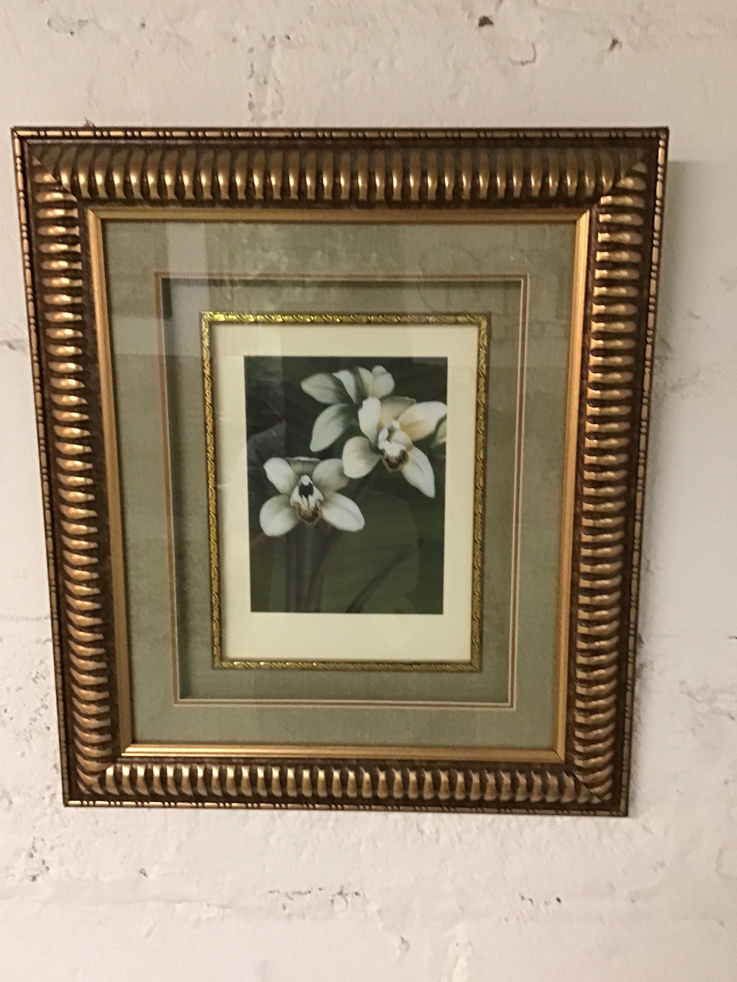 Framed Orchid Artwork