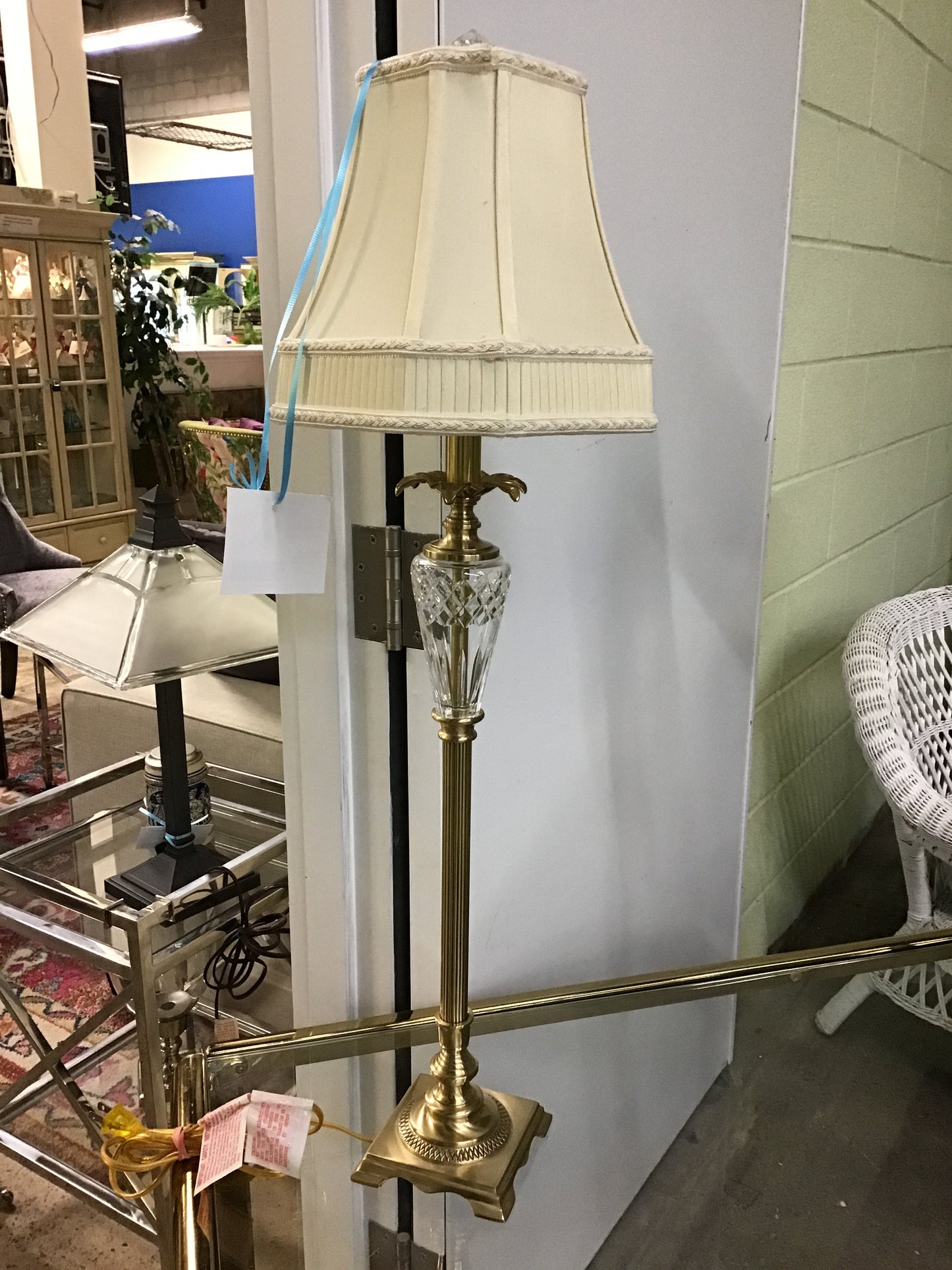 Bombay Buffet Lamp - Crystal