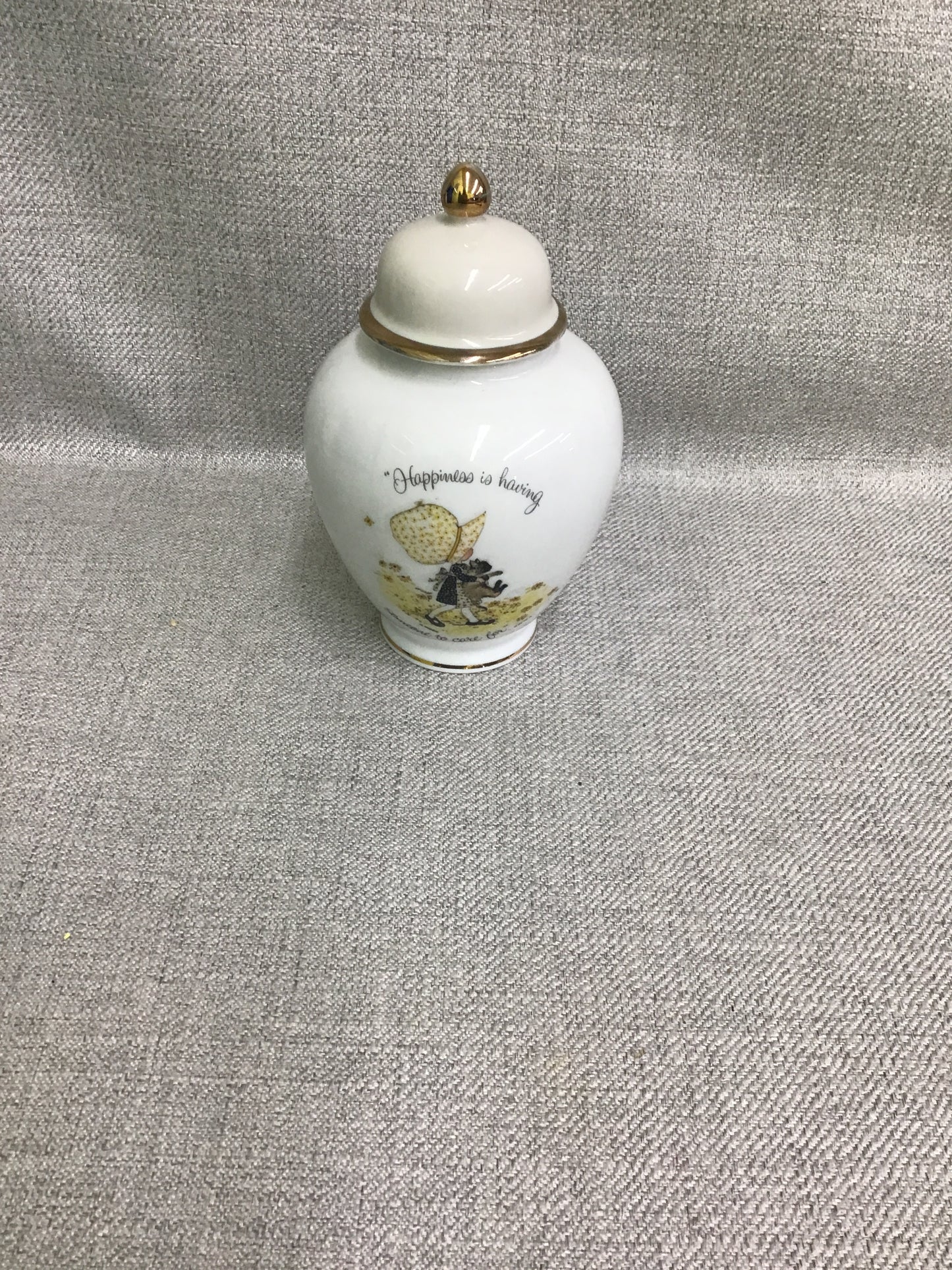 Holly Hobbie Jar w Lid