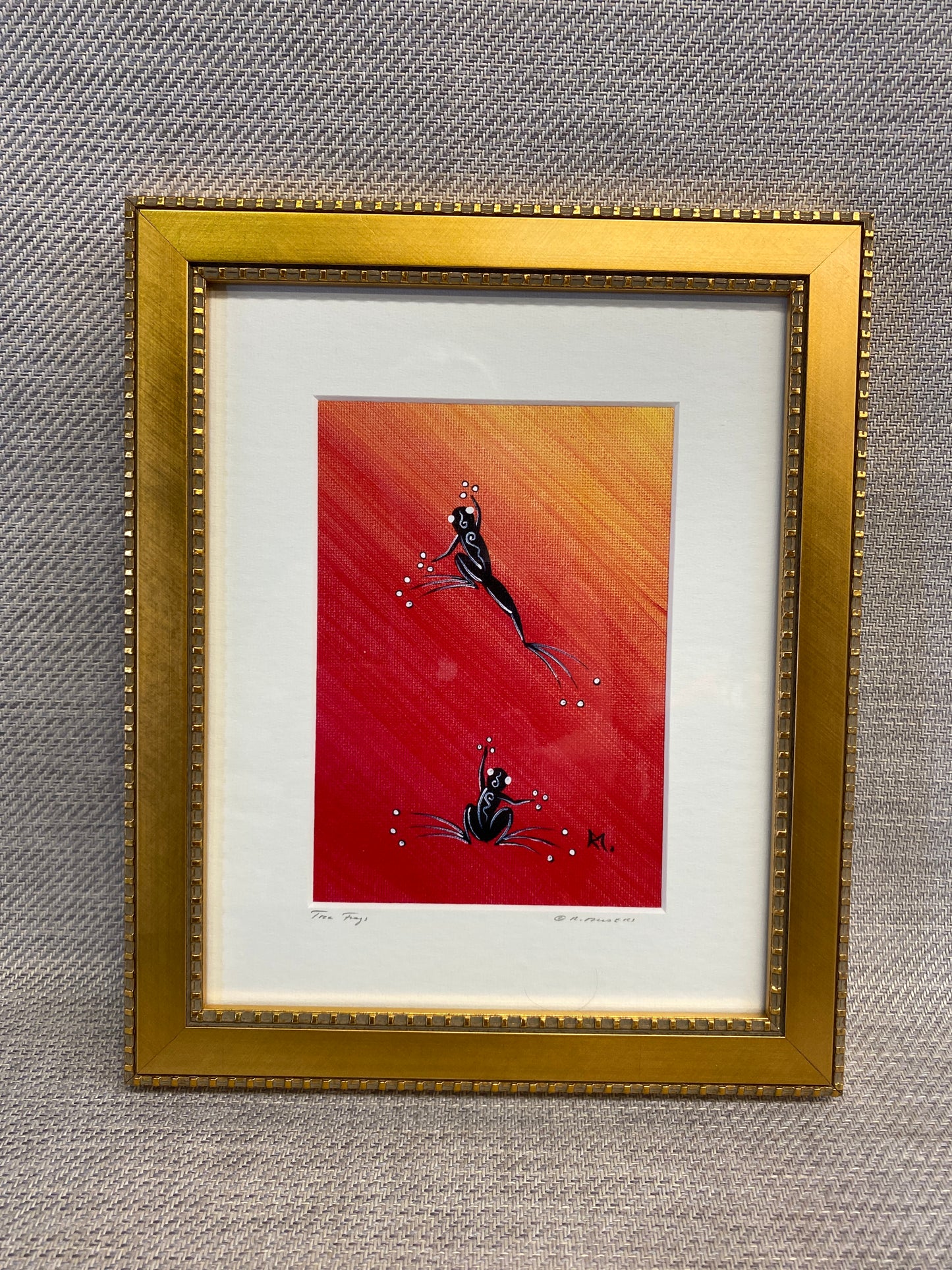 Framed Print - Tree Frogs