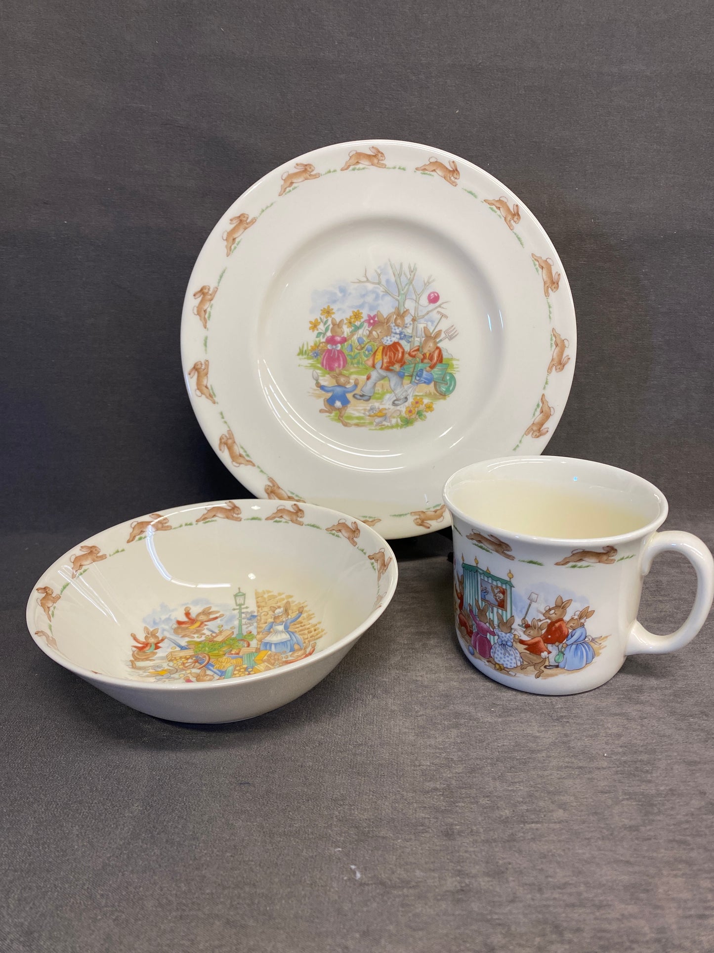 3PC Bunnykins Dishes