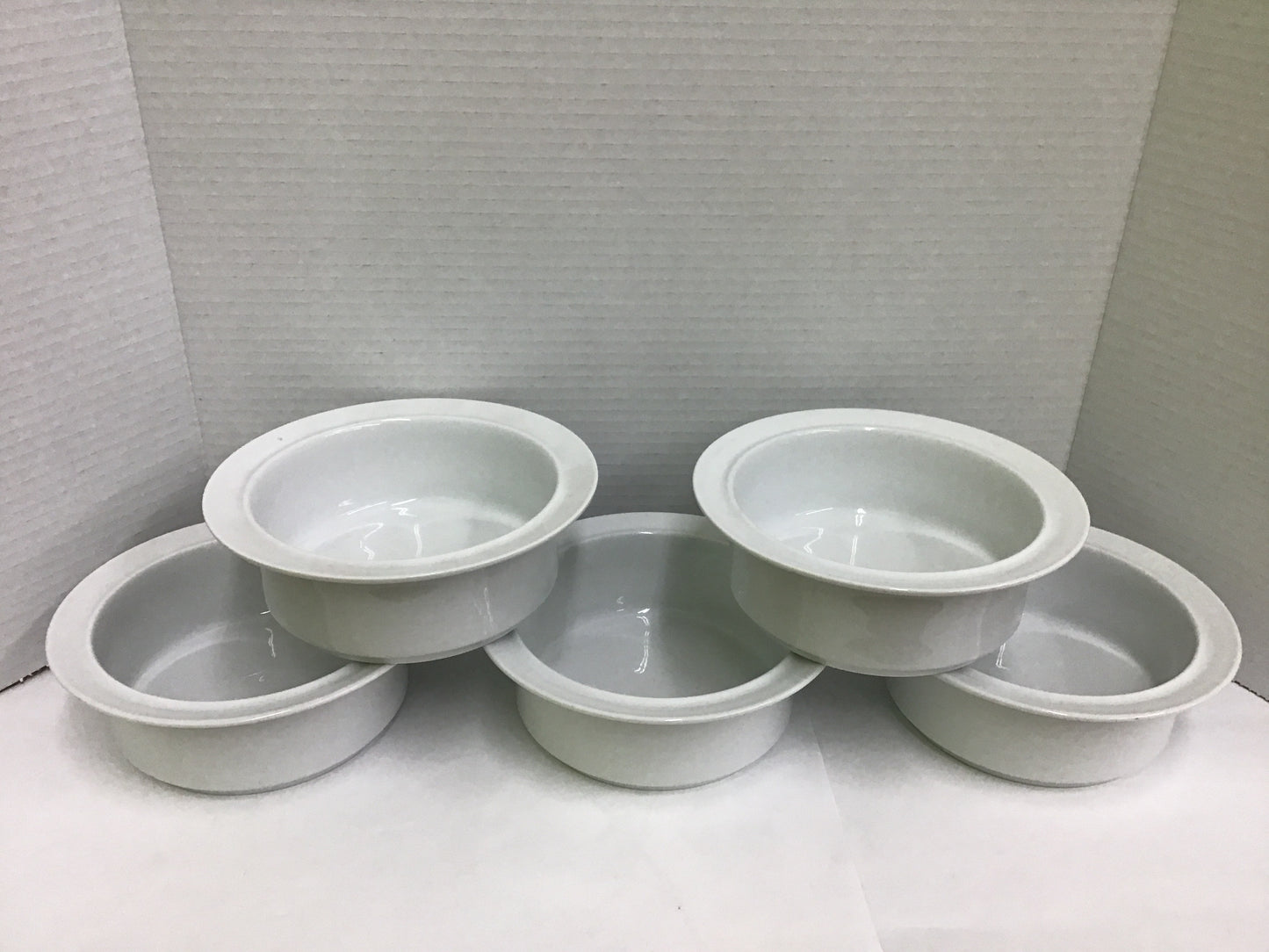 Dansk 'Bisserup White' Fruit Bowls (5)