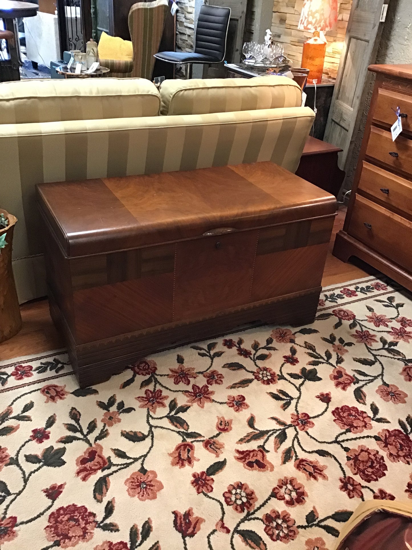 Antique Honderich Furniture Cedar Chest