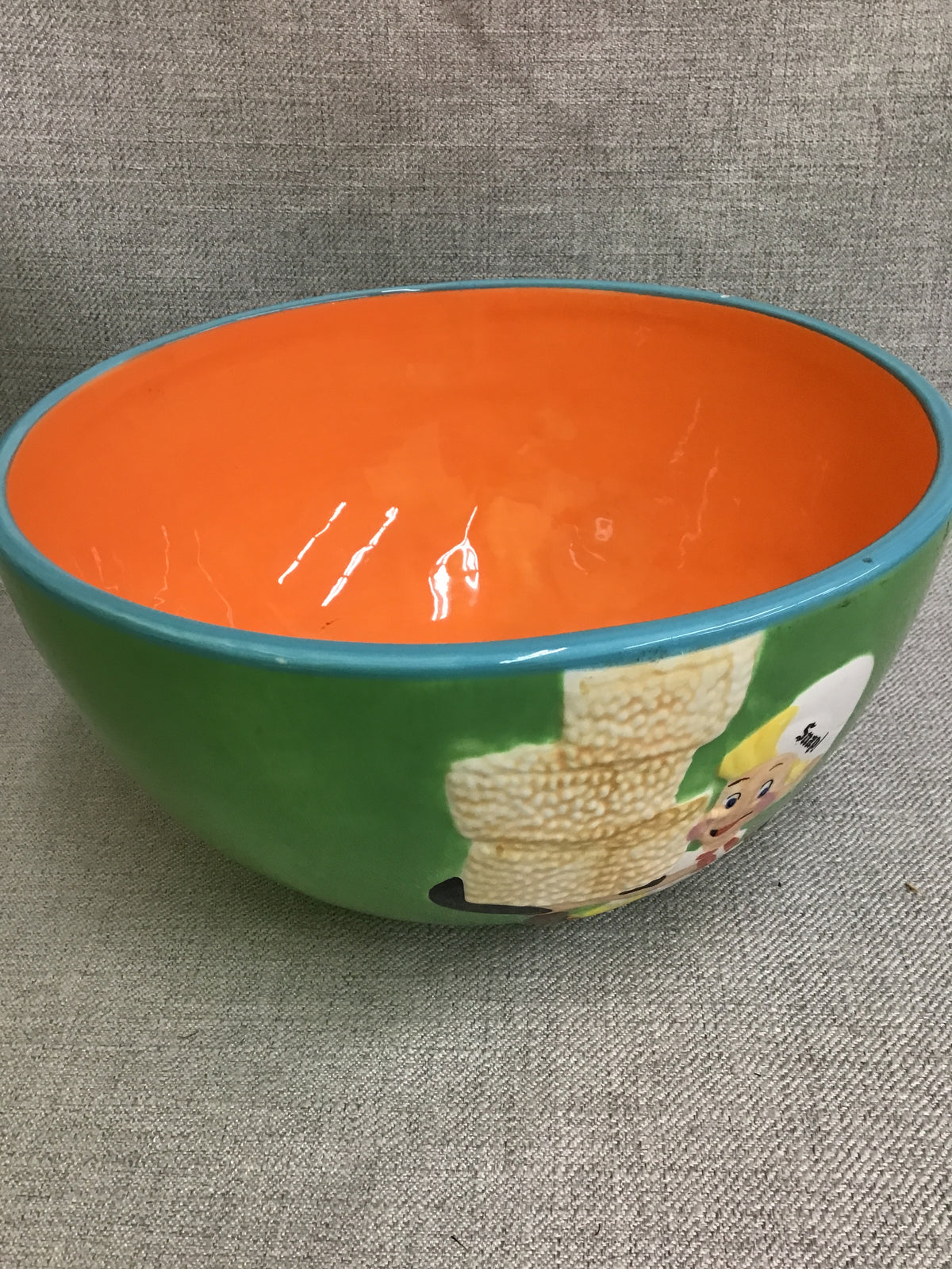 Vintage Kellogg's Rice Krispies Mixing Bowl