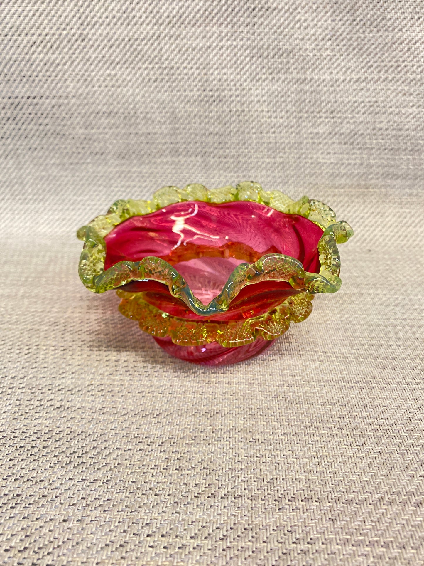 Antique Victorian Glass Bowl