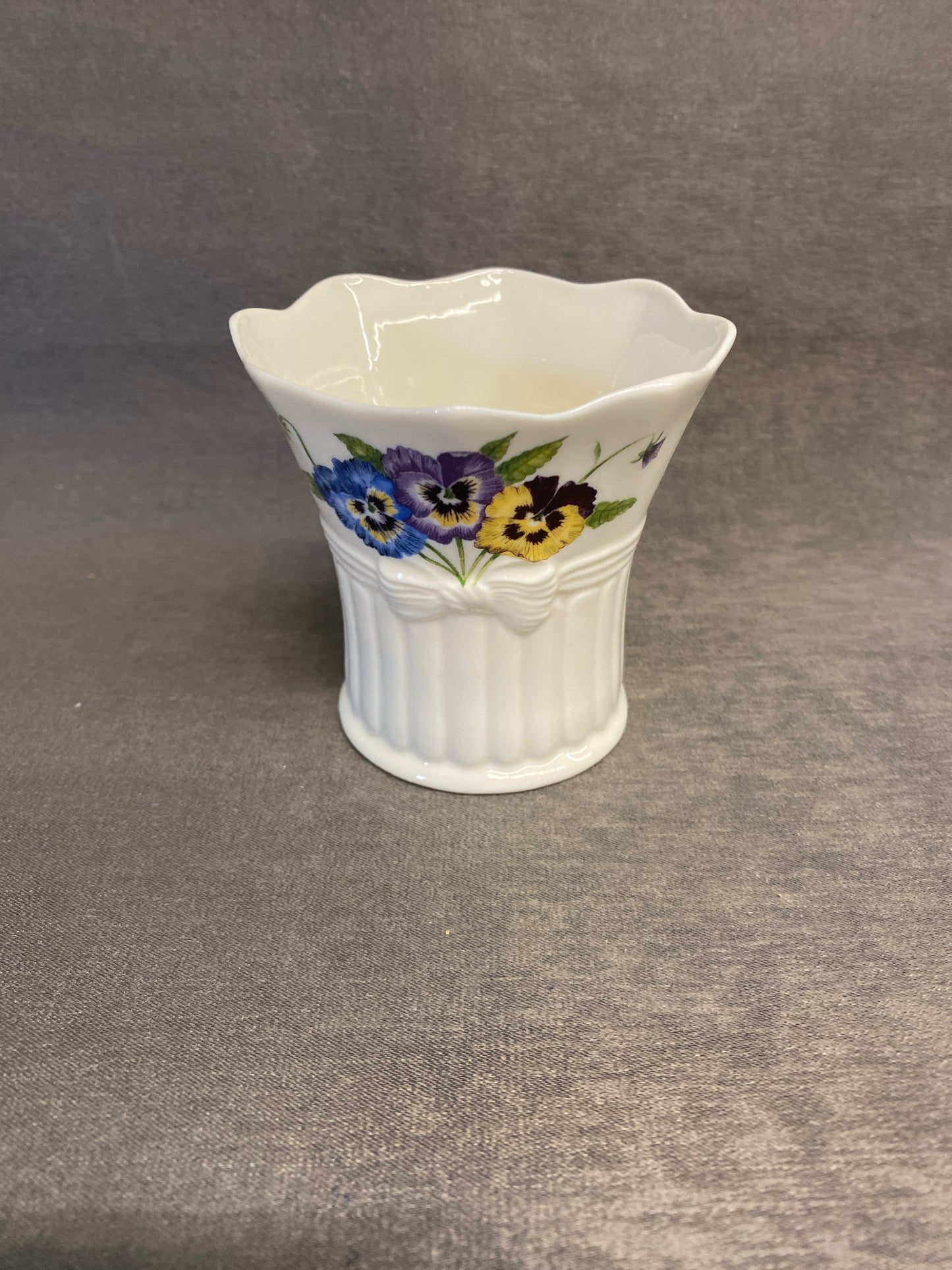 Belleek "Enchanted Garden" Votive Holder
