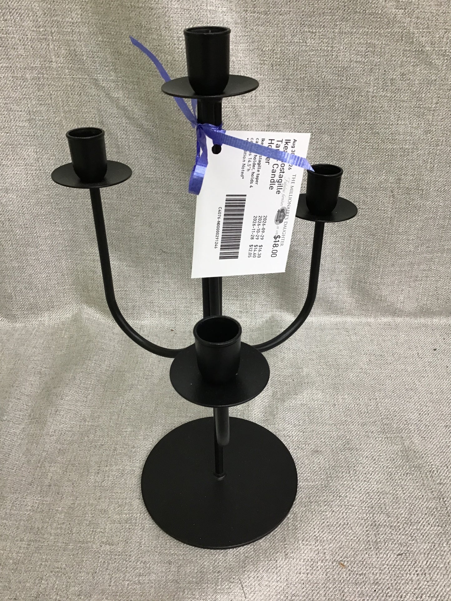 Ikea Hostagille Taper Candle Holder