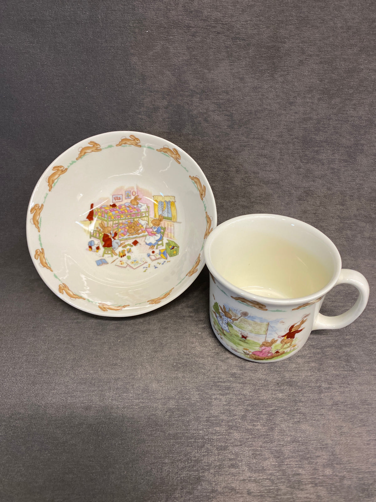Bunnykins Cereal Bowl & Mug