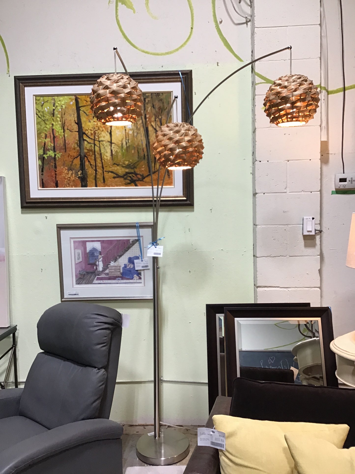 Linterna 3-Lite Arch Lamp