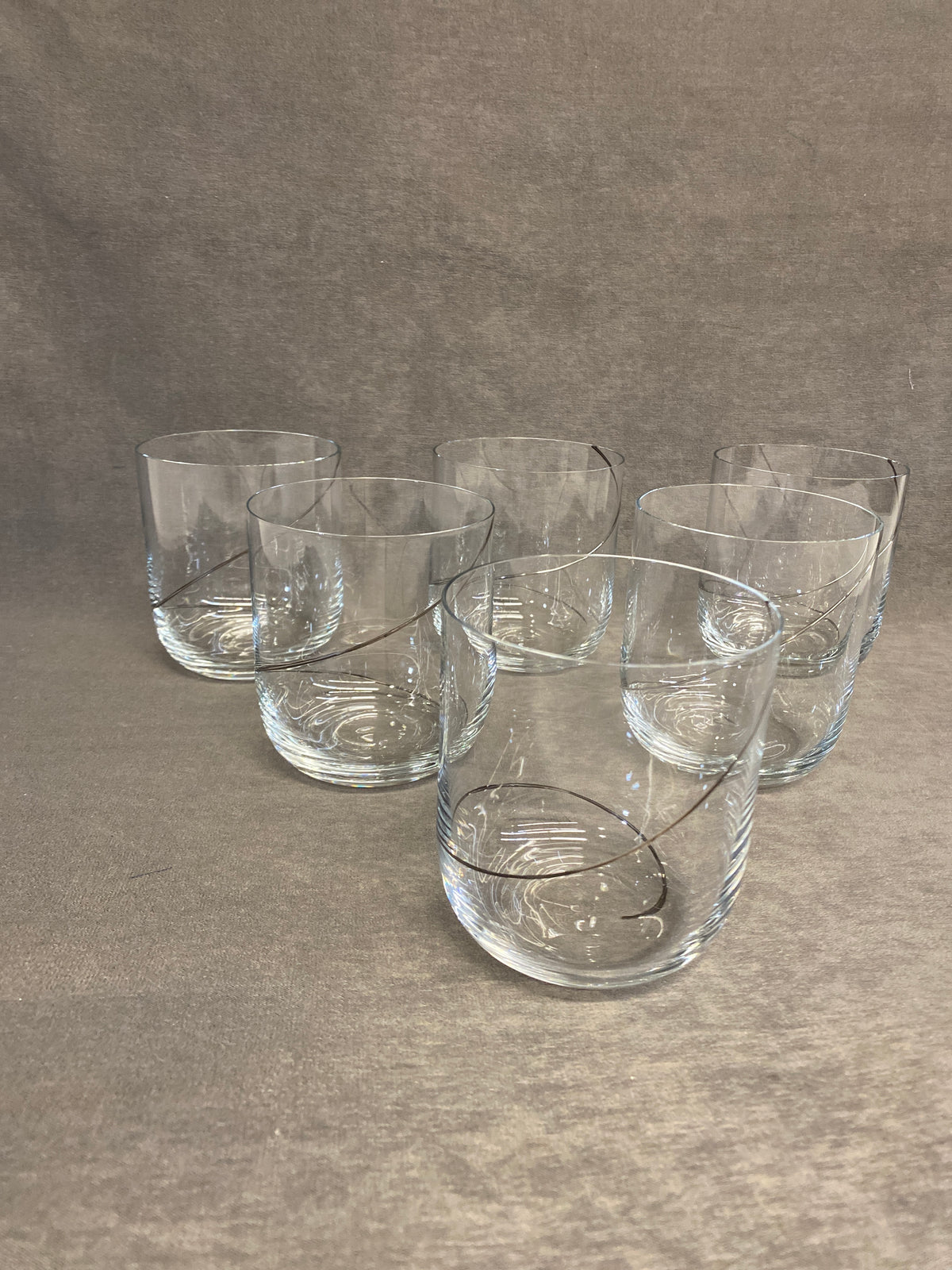 Set 6 Kosta Boda Old Fashion Glasses