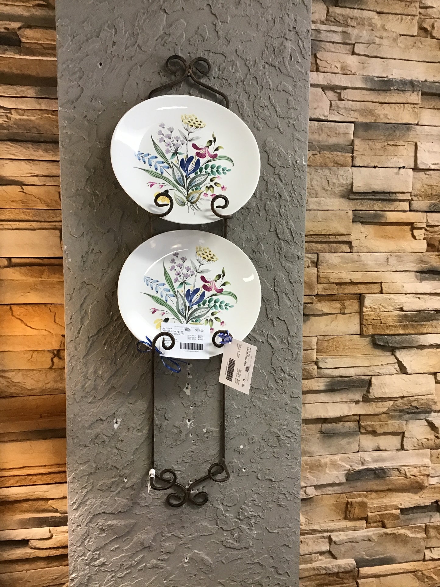 Metal Plate Rack