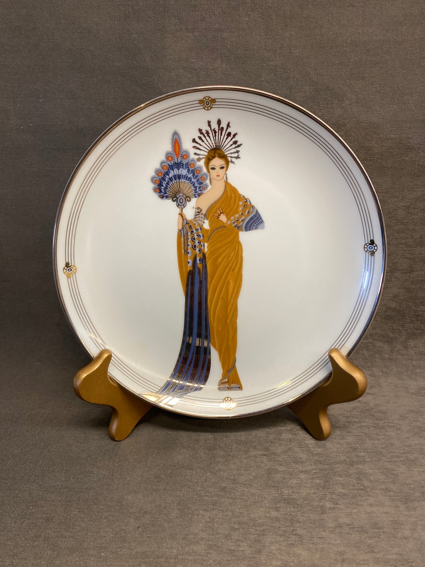 Franklin Mint Decor Plate - Athena