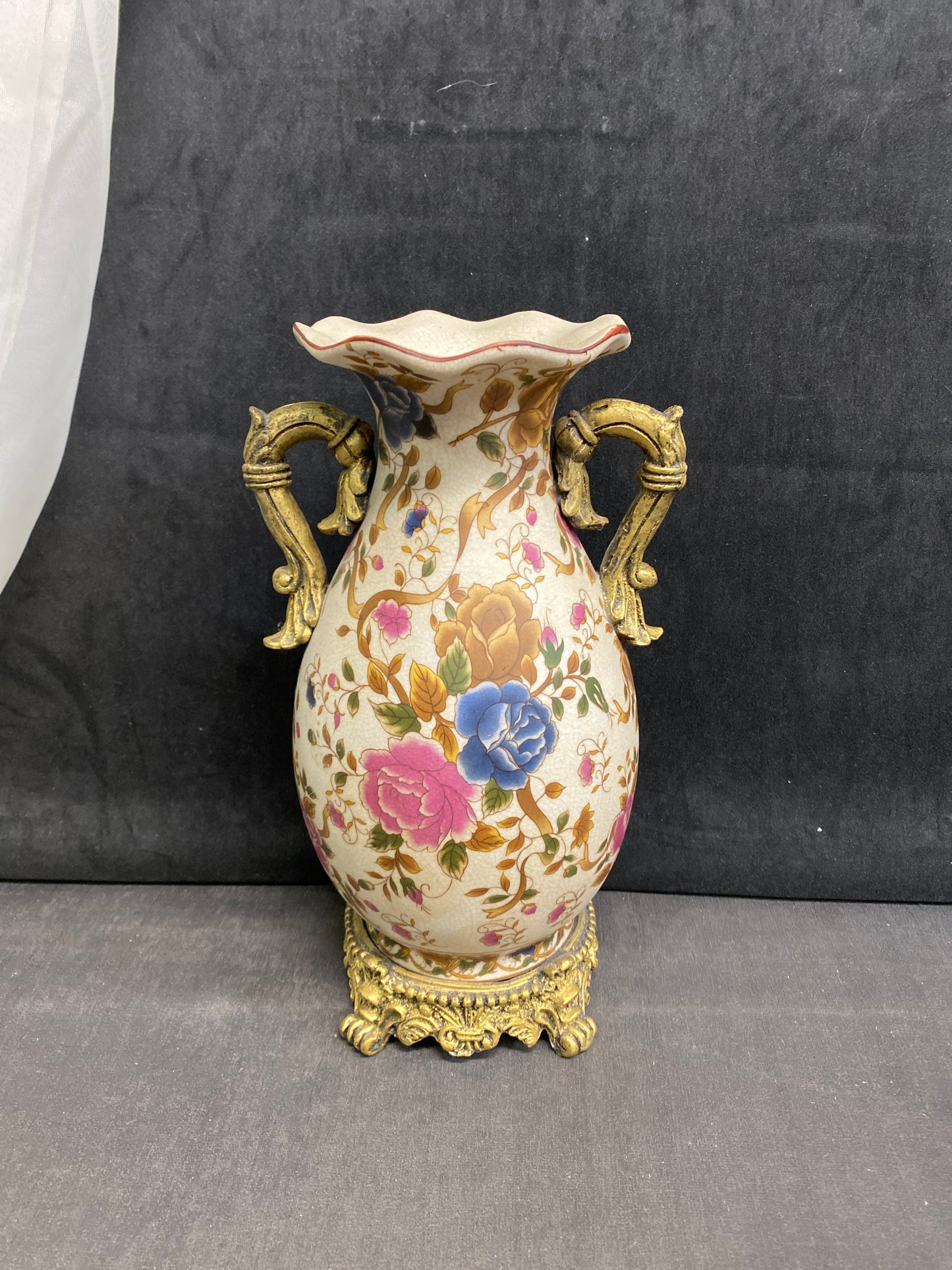 Ceramic Vase - Floral