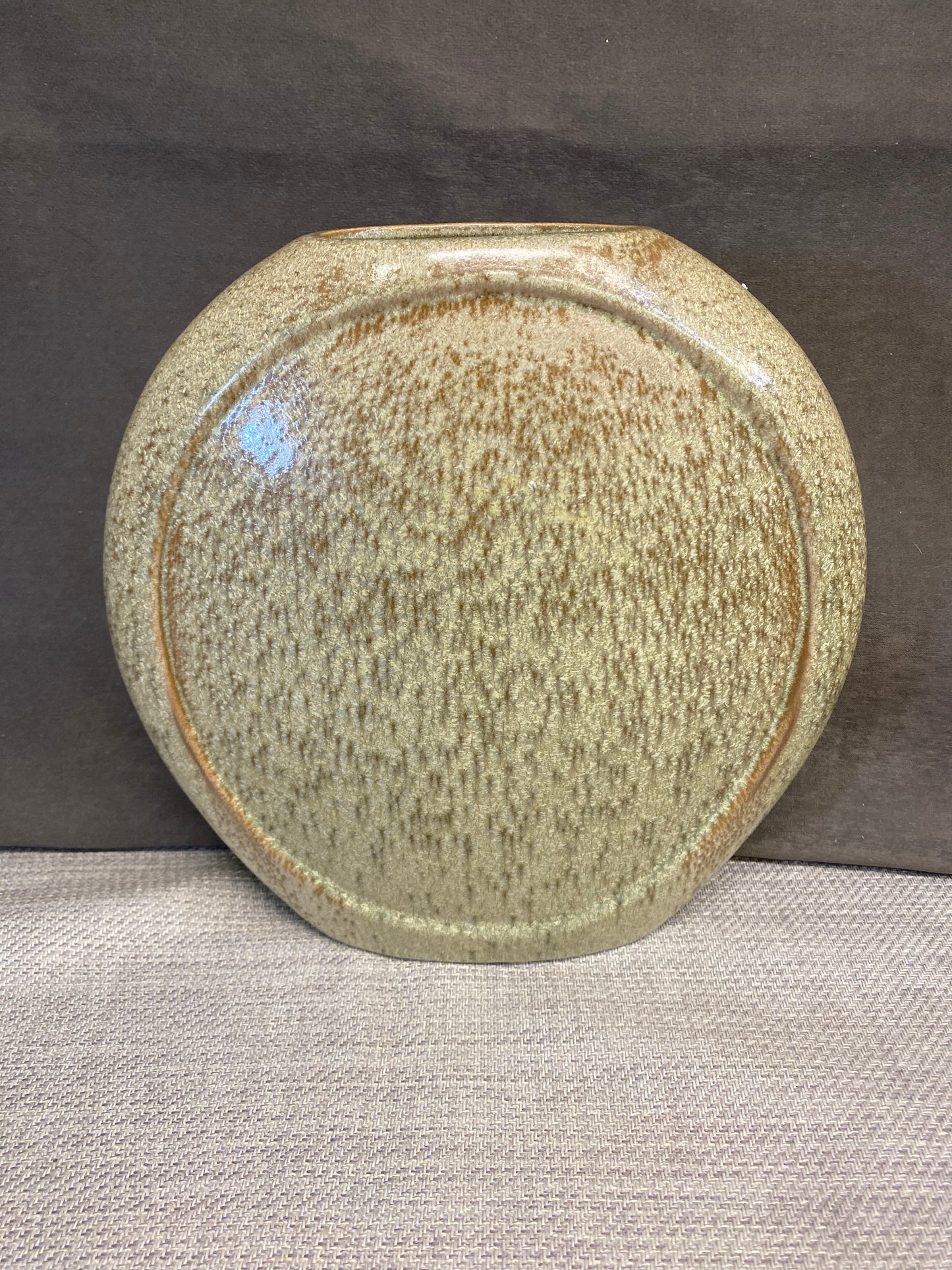 Bombay Golden Opal Round Vase