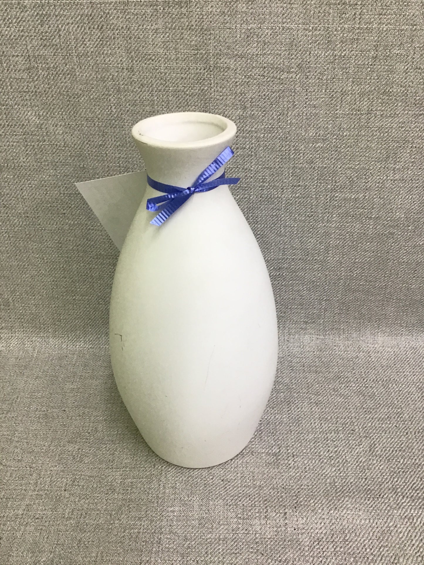 New White Ceramic Vase