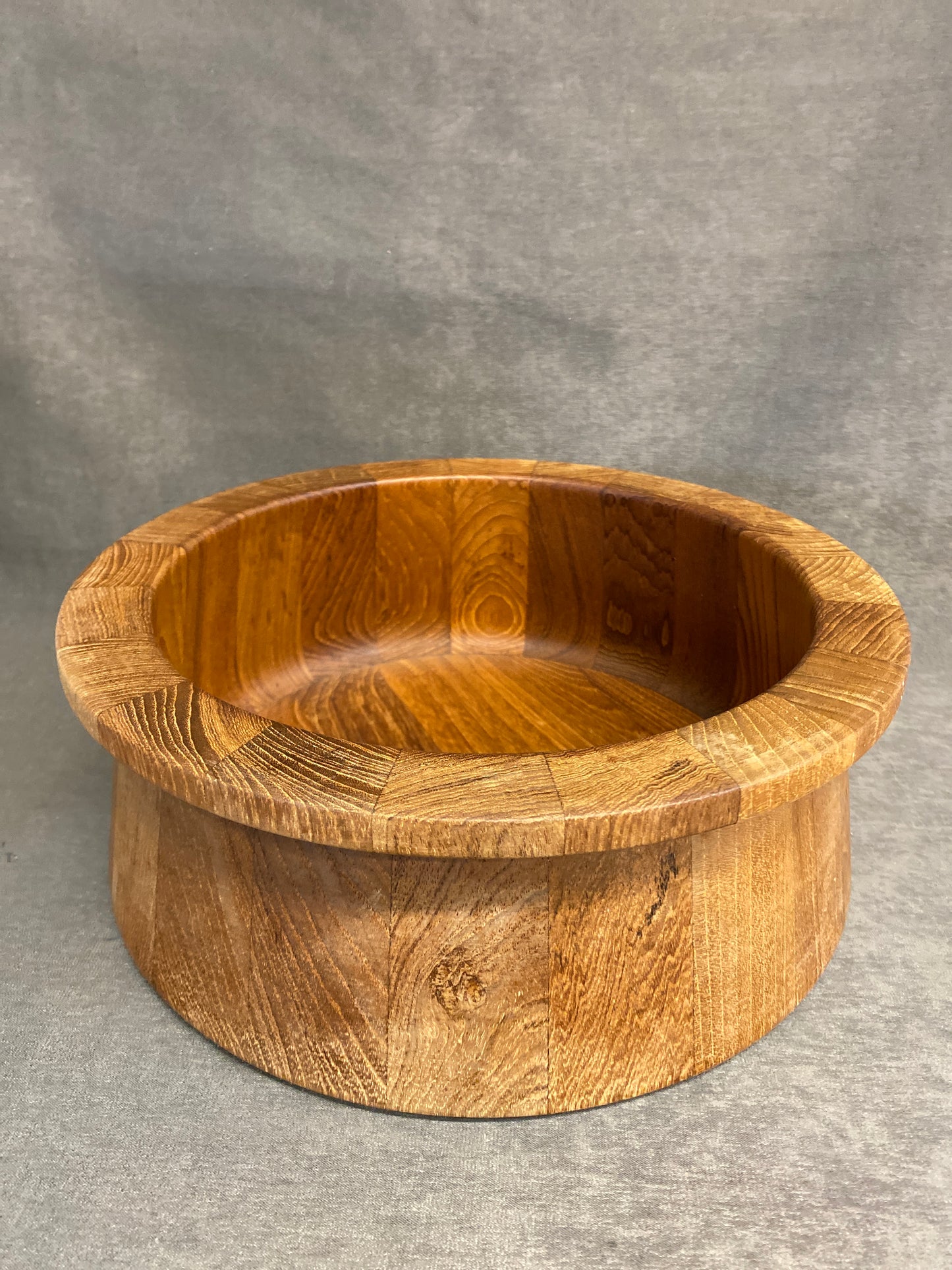 Vintage Dansk Wood Salad Bowl