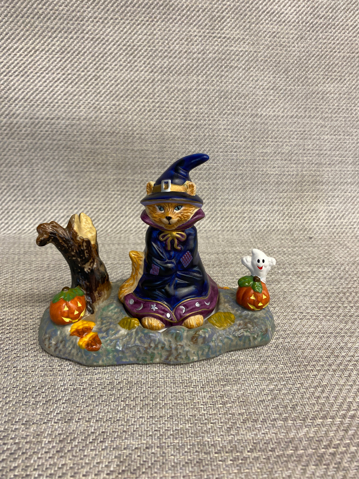 2PC PartyLite Halloween Tealight Holder - Cat