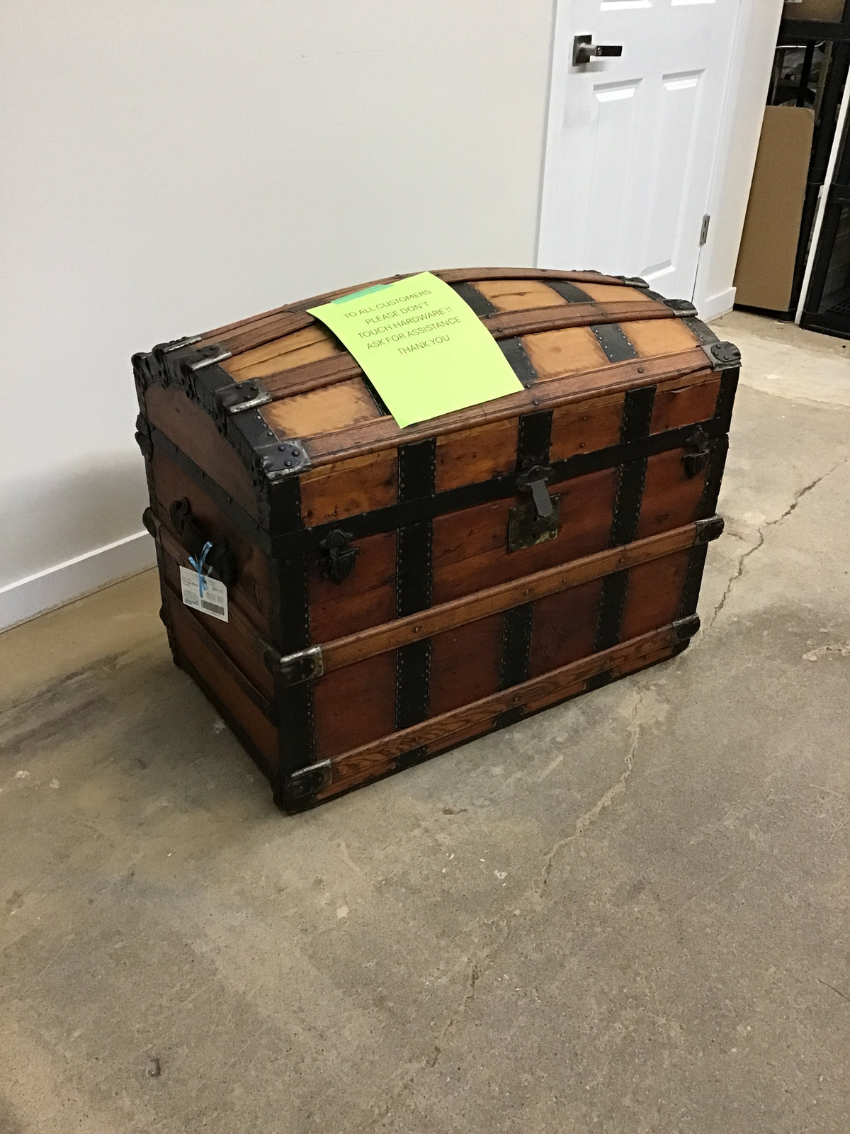 Vintage Wood Trunk