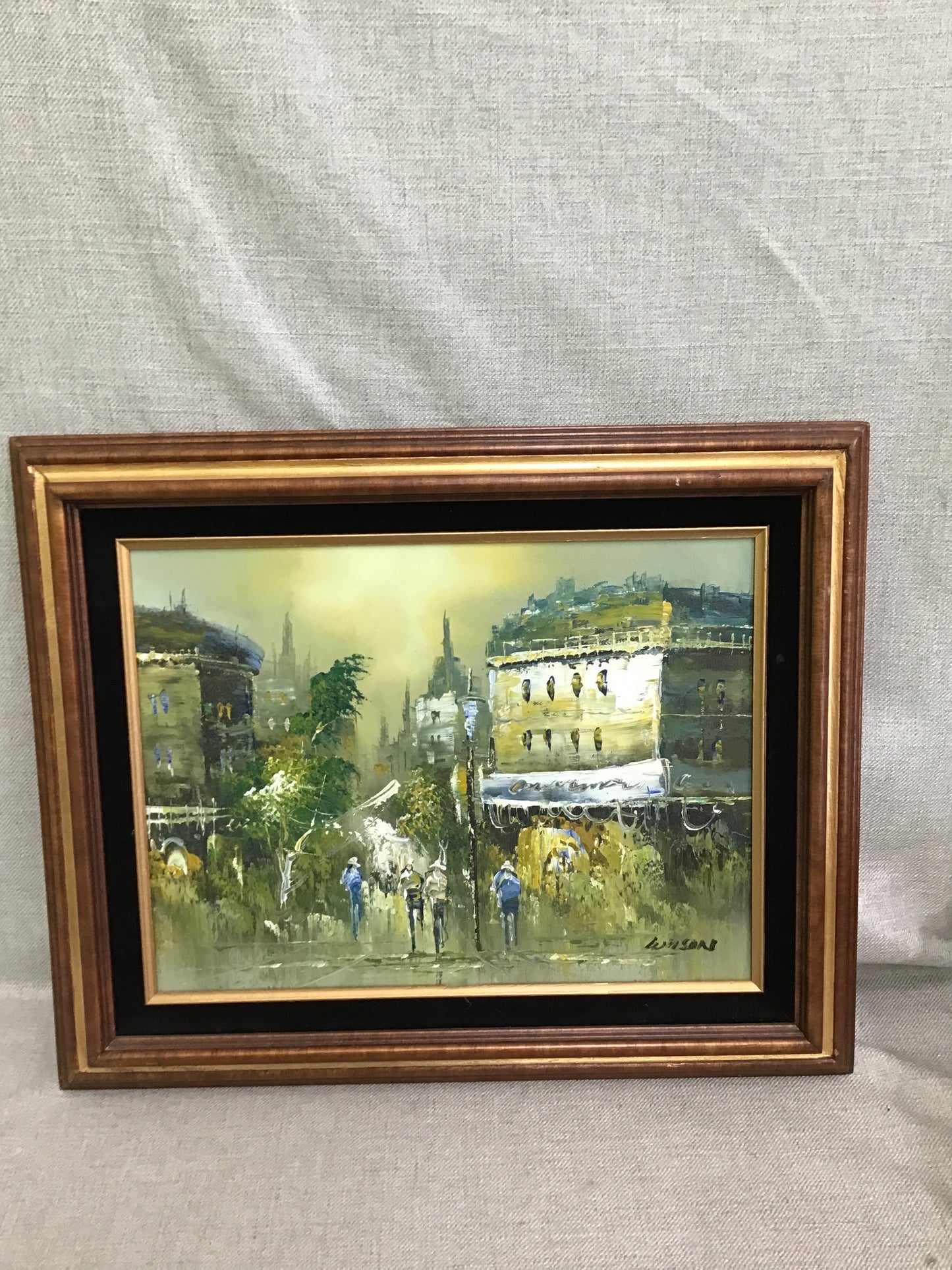 Vintage Signed & Framed Art- Oil Painting