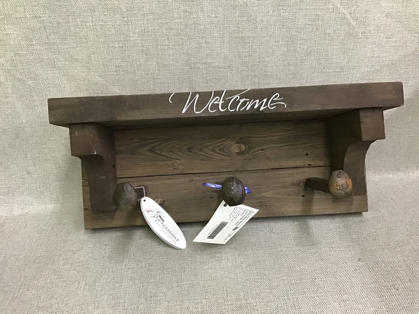 NEW! Wall Mount Coat Hook - Rail Spikes
