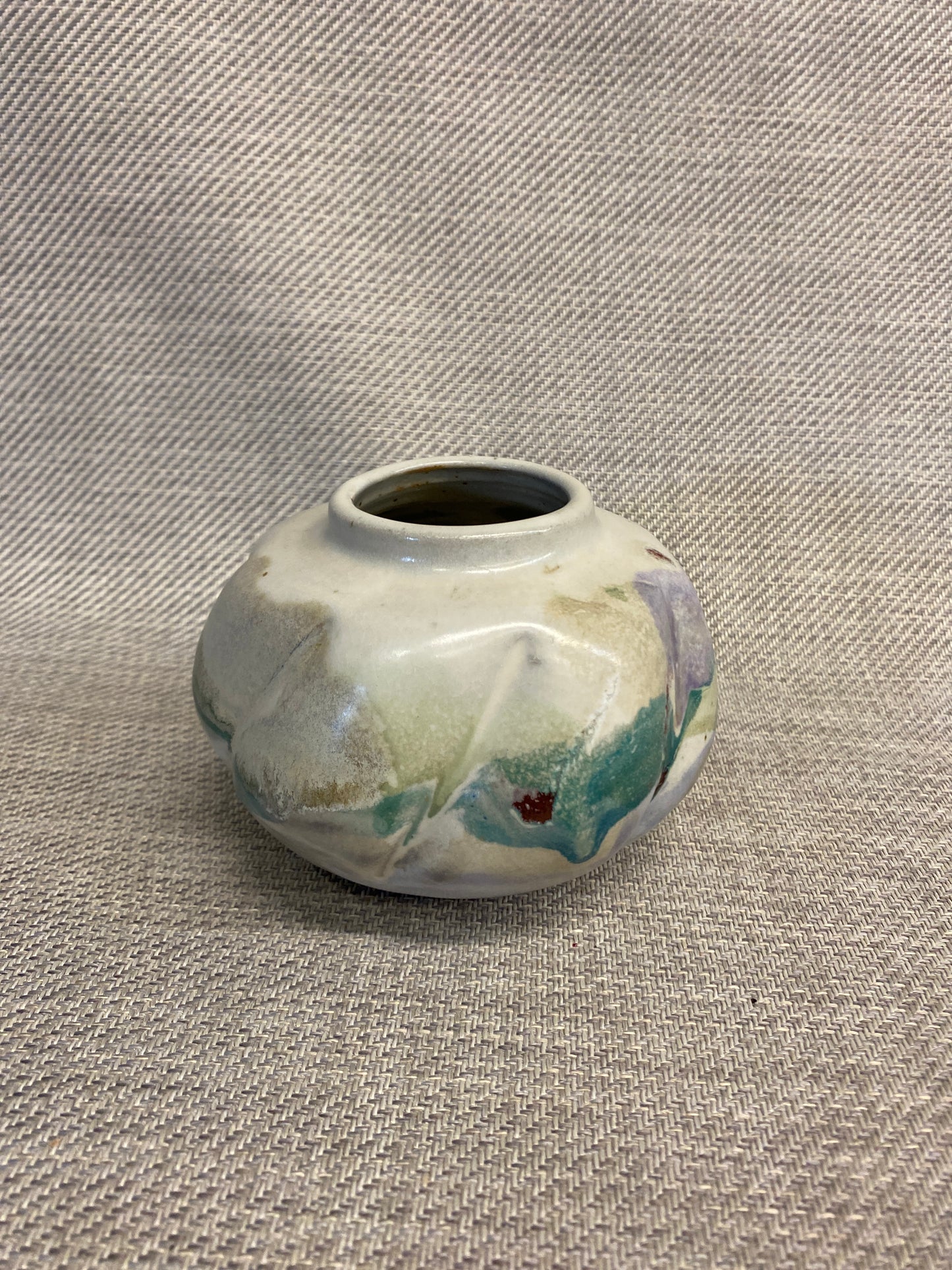 Studio Pottery Squat Vase